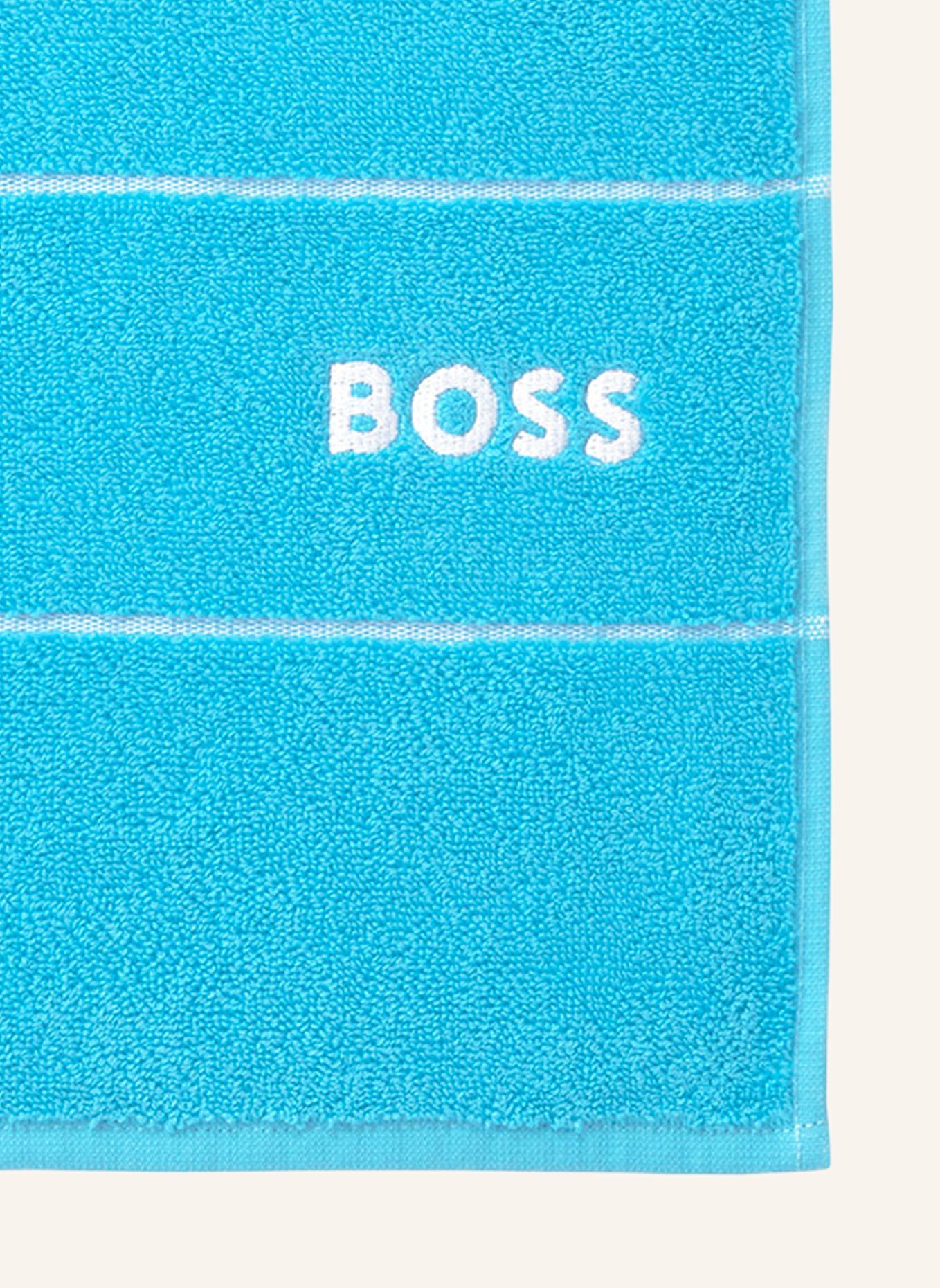 BOSS Duschtuch PLAIN: HELLBLAU