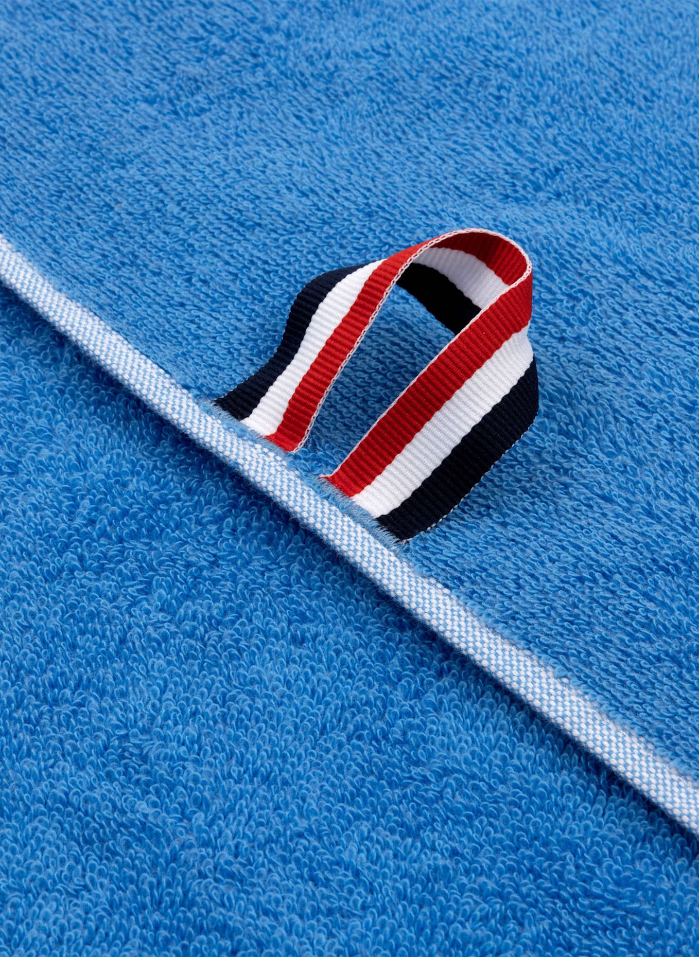 LACOSTE Handtuch LCASUAL: HELLBLAU