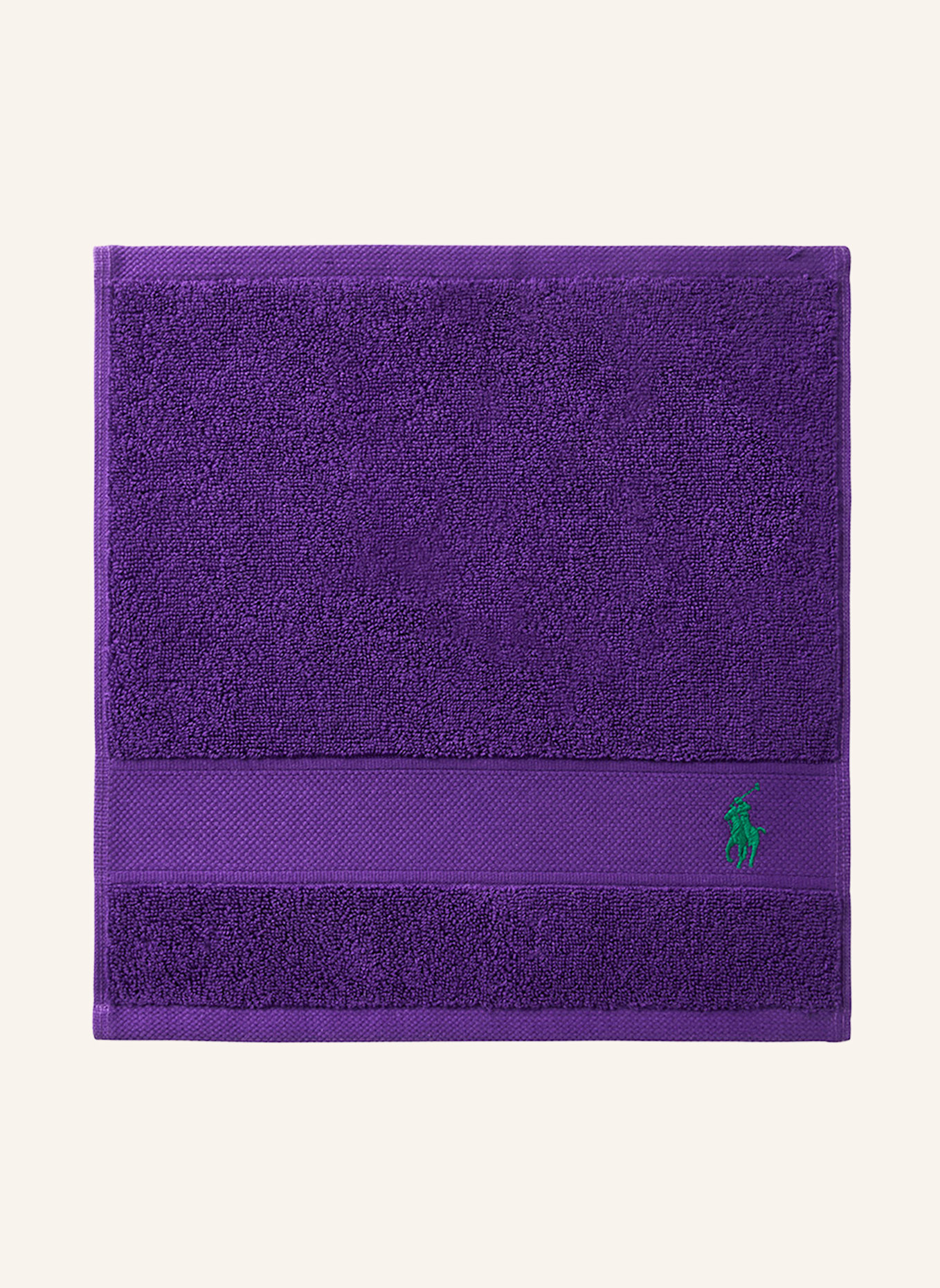 RALPH LAUREN HOME Waschhandschuh 4er Set POLOPLAYER: LILA