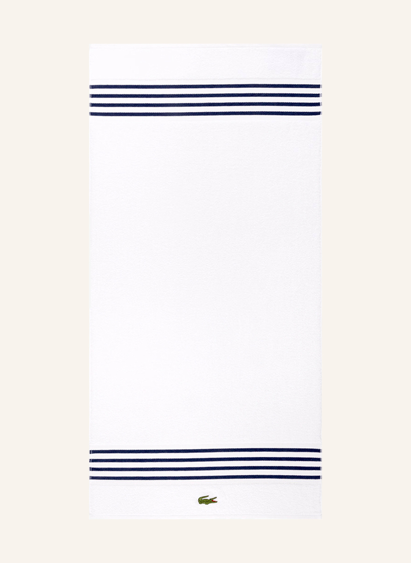 LACOSTE Duschtuch LCOURTLI: DUNKELBLAU