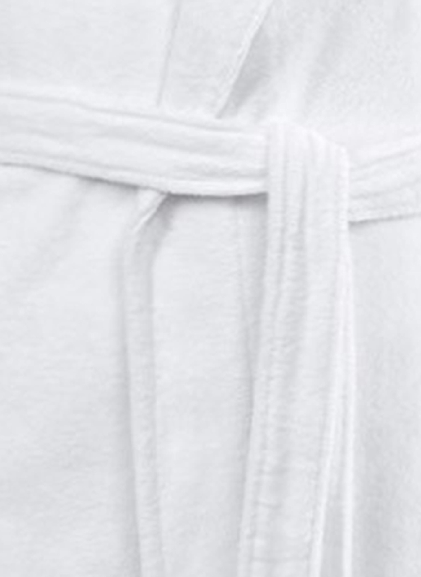 LACOSTE Bademantel LRENE: WEISS