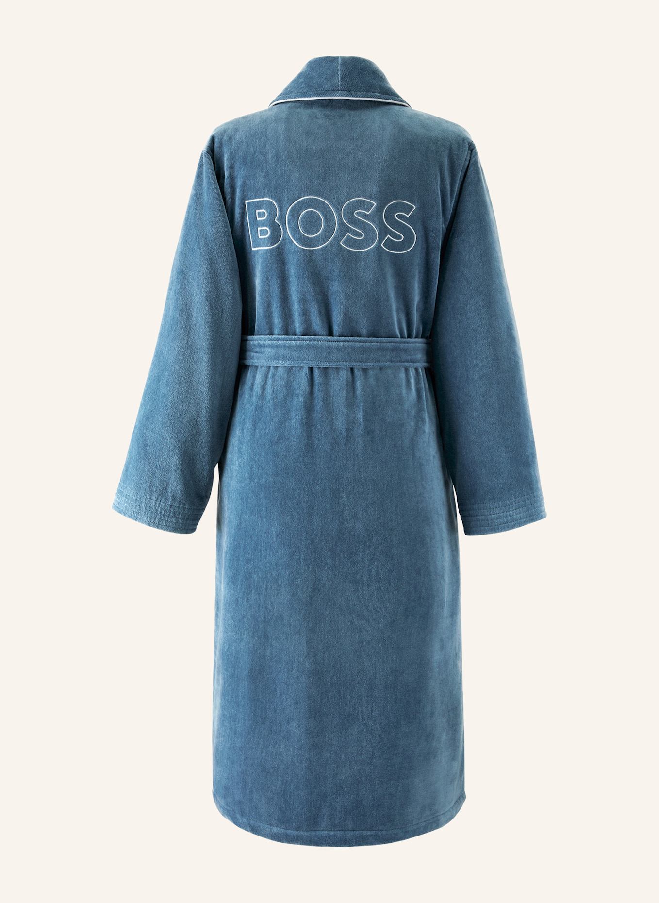 BOSS Bademantel TIAGO: DUNKELBLAU