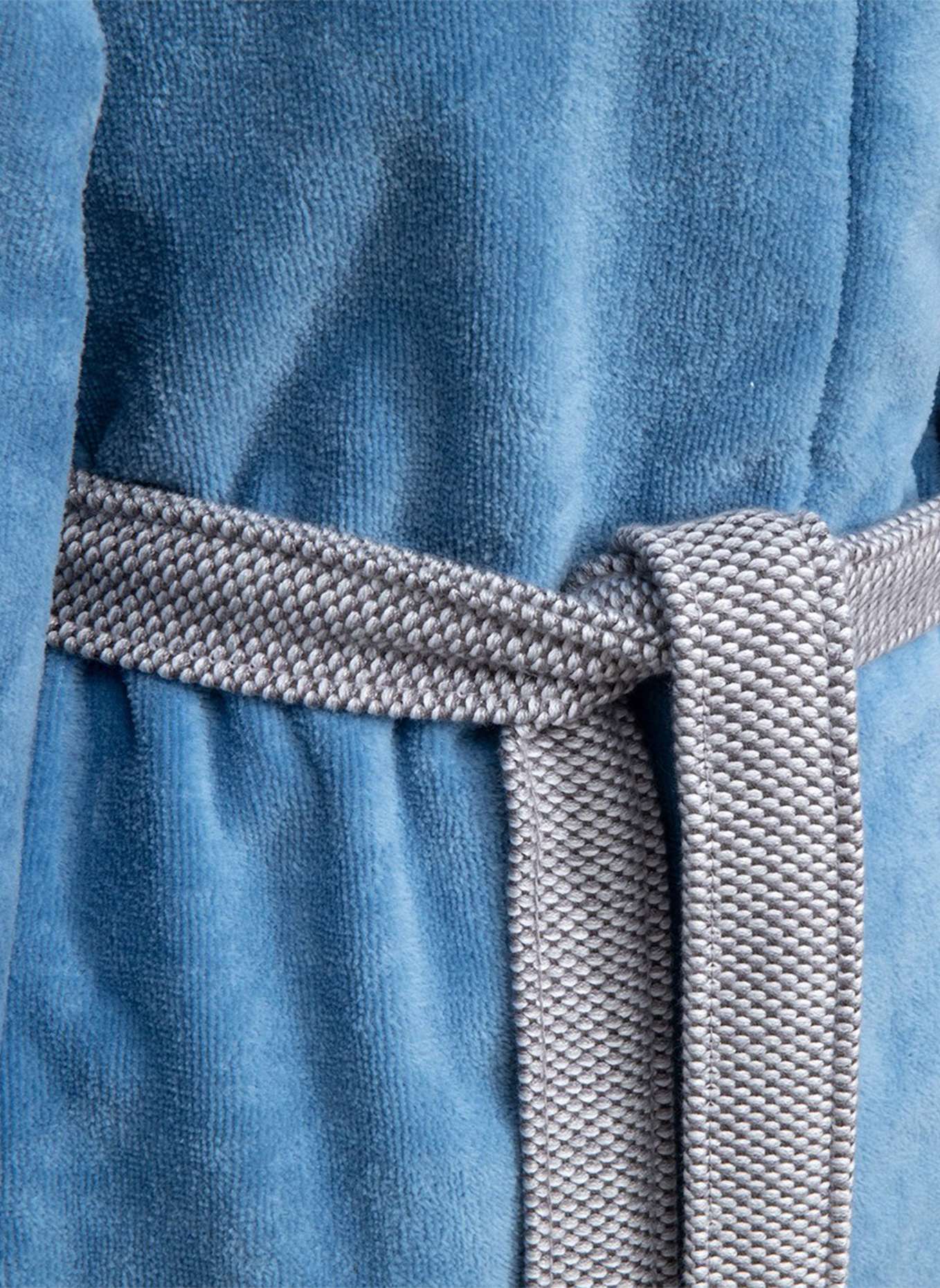 BOSS Bademantel LORD: HELLBLAU