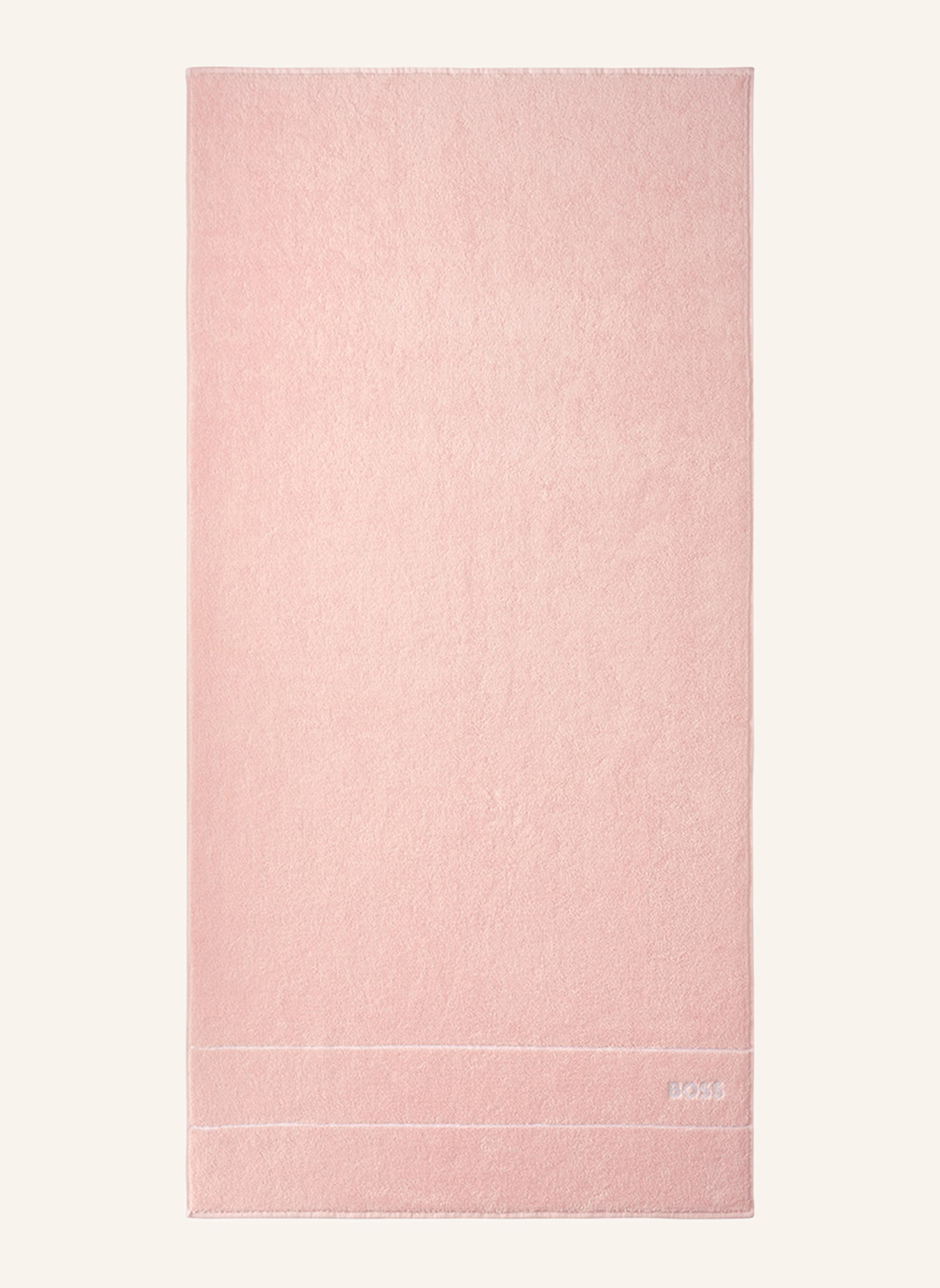 BOSS Duschtuch PLAIN: HELLROSA