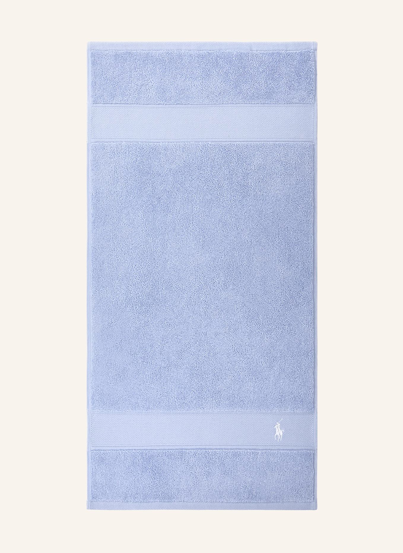 RALPH LAUREN HOME Gästetuch 2er Set POLOPLAYER: HELLBLAU