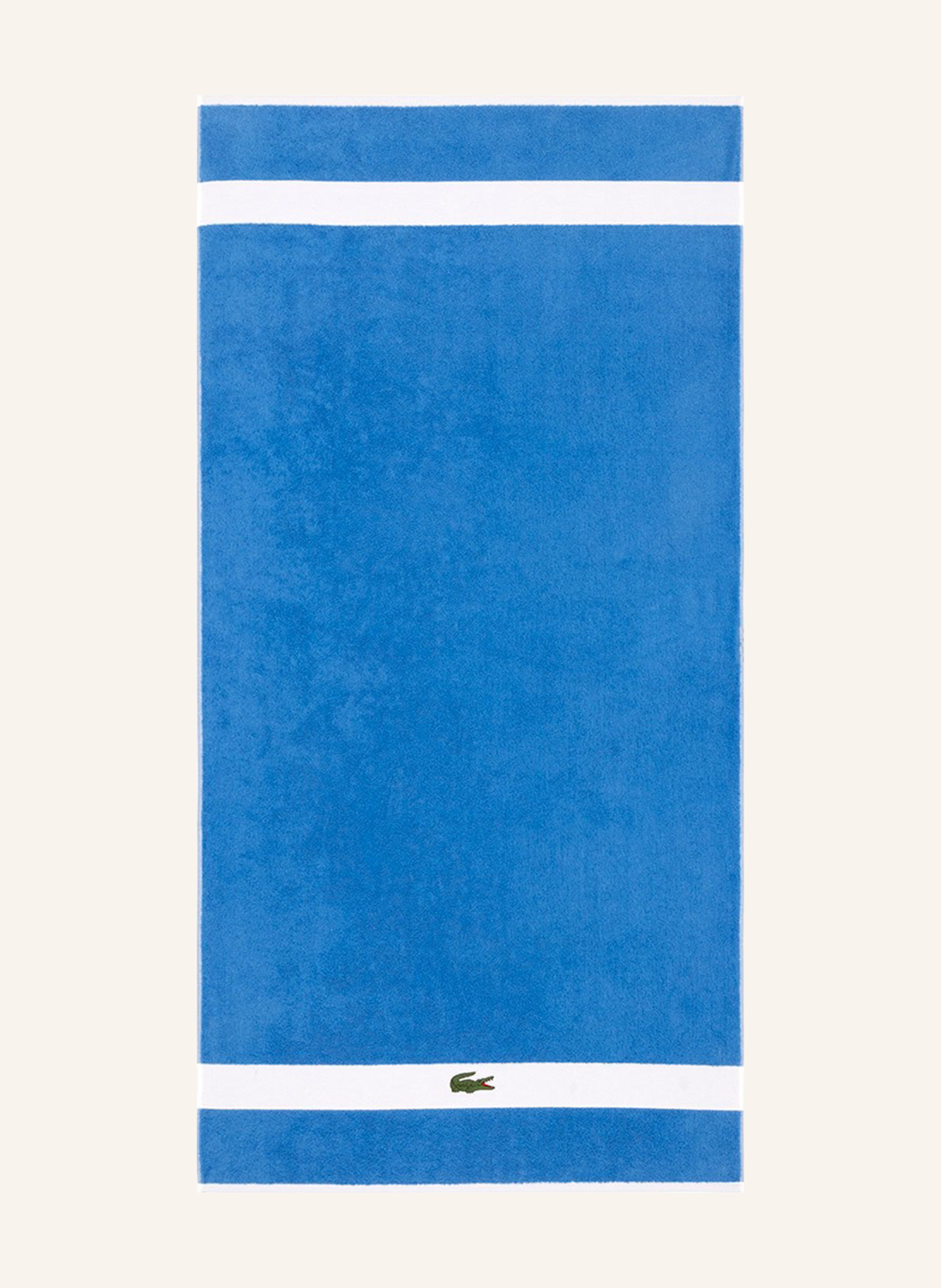 LACOSTE Duschtuch LCASUAL: HELLBLAU