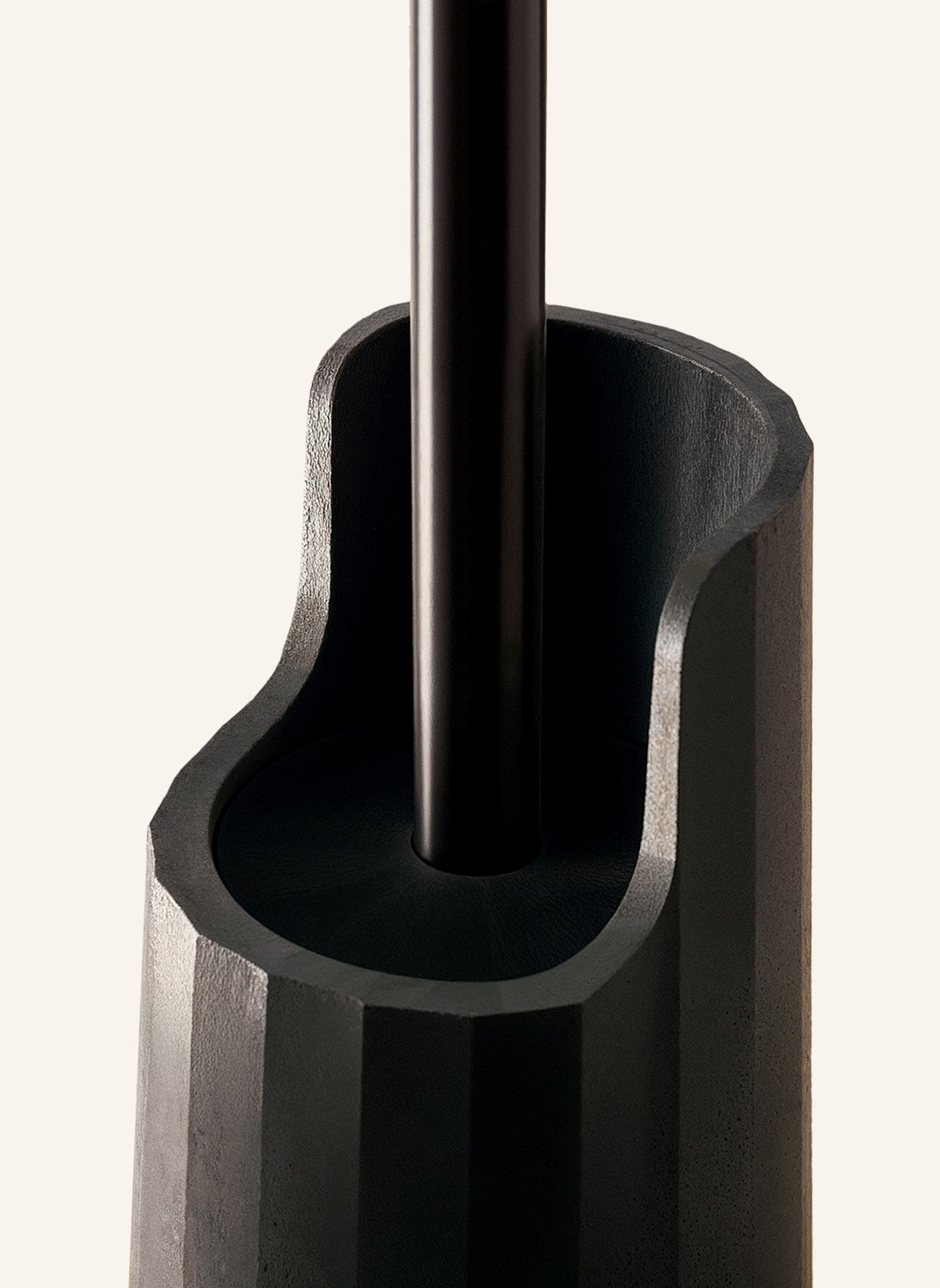 COSMIC WC-Bürstenkombination L'AVENIR: SCHWARZ