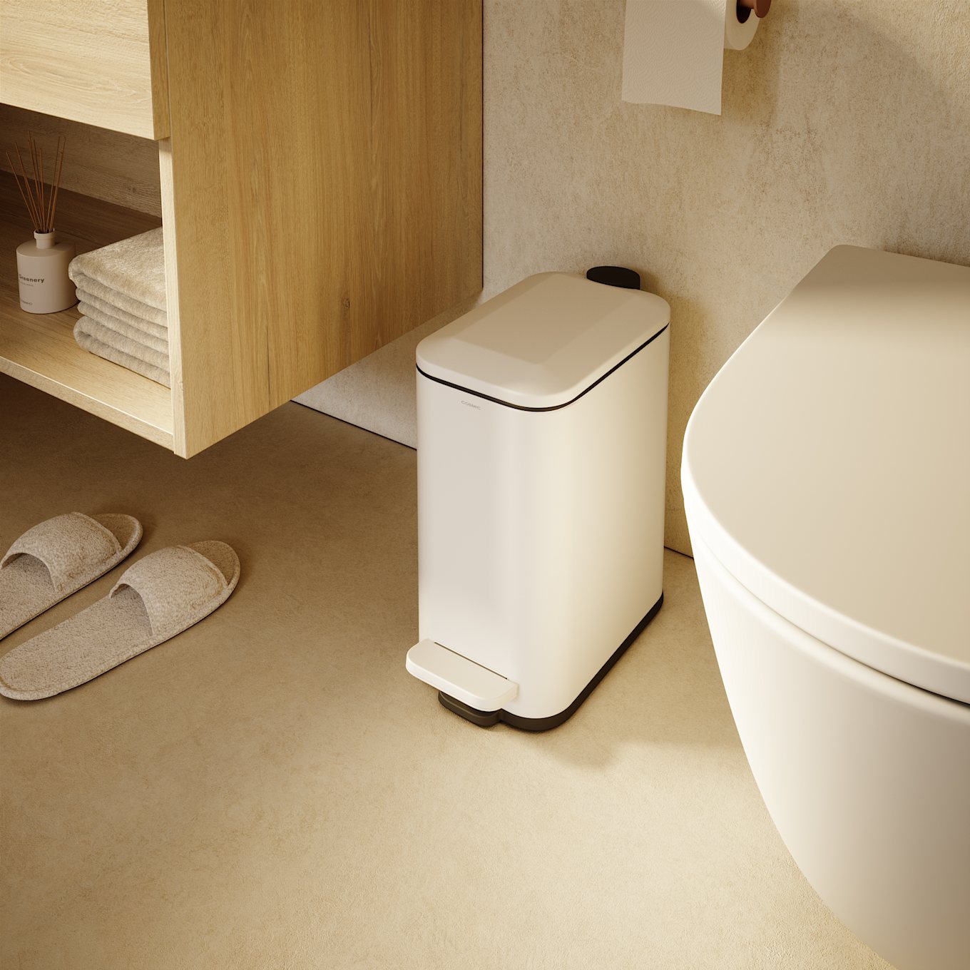 COSMIC Bad-Treteimer ESSENTIALS: WEISS