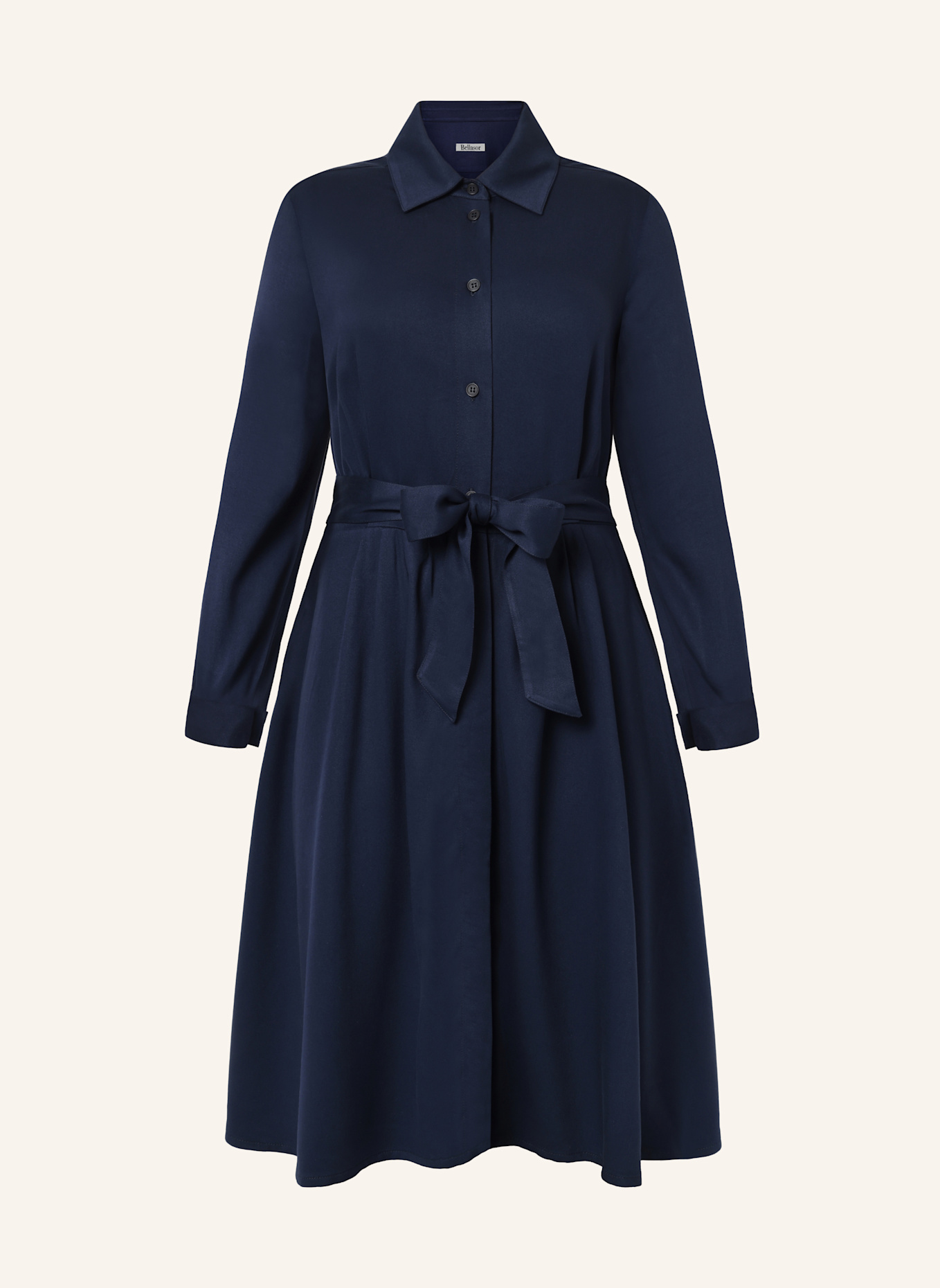 Bellasor Hemdblusenkleid LARA: DUNKELBLAU