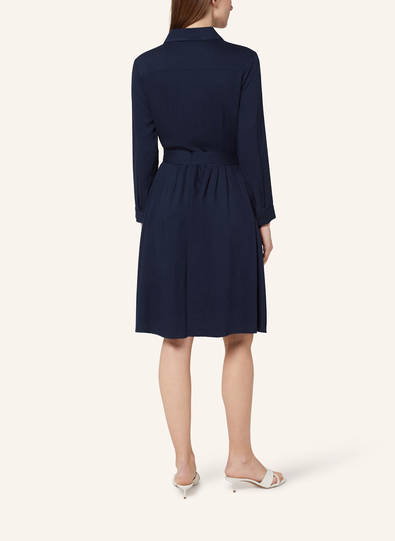 Bellasor Hemdblusenkleid LARA: DUNKELBLAU