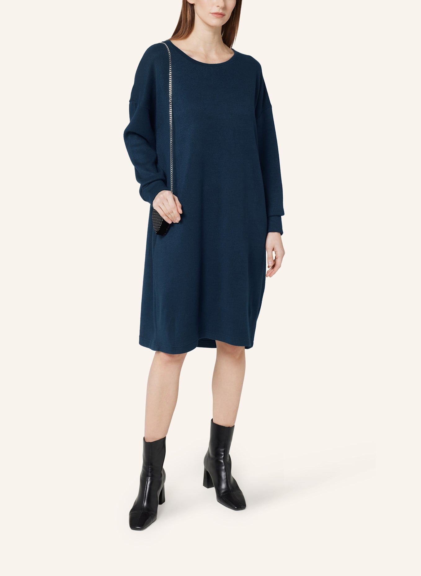 Bellasor Strickkleid MARA: DUNKELBLAU