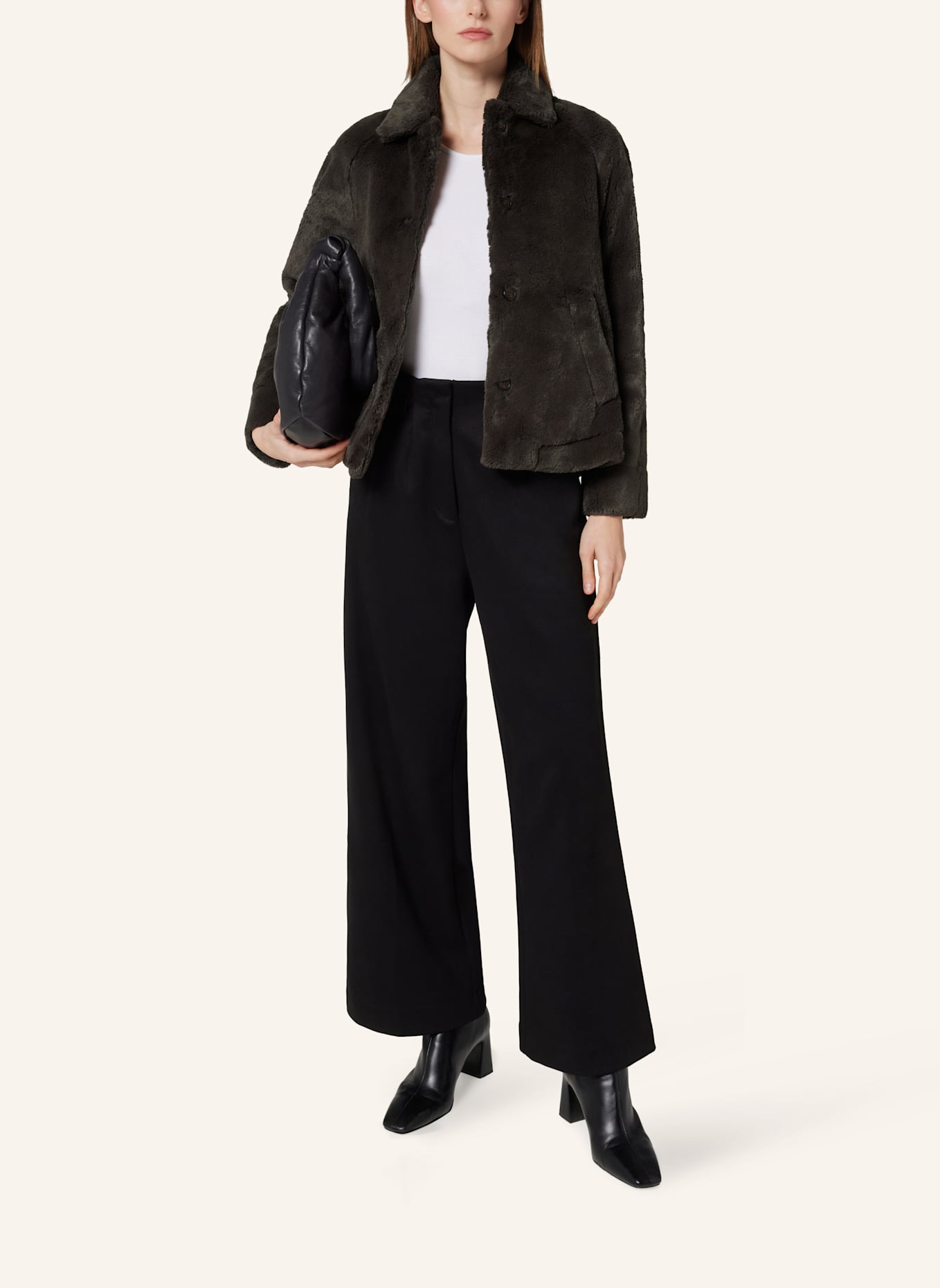 Bellasor Kunstfell-Jacke JELA: BRAUN