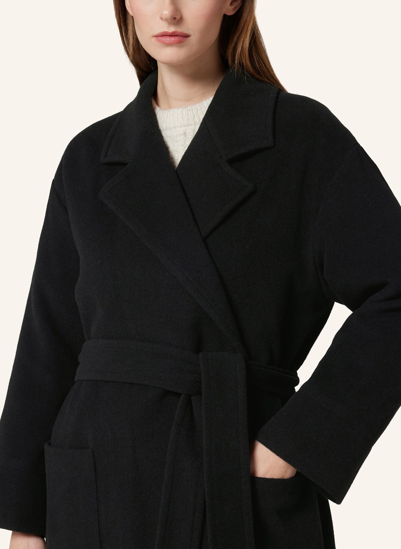 Bellasor Mantel NORA: SCHWARZ
