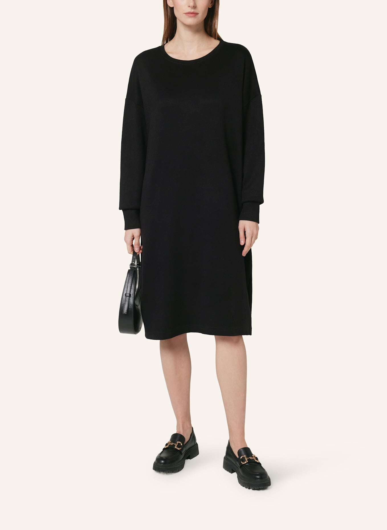 Bellasor Strickkleid MARA: SCHWARZ