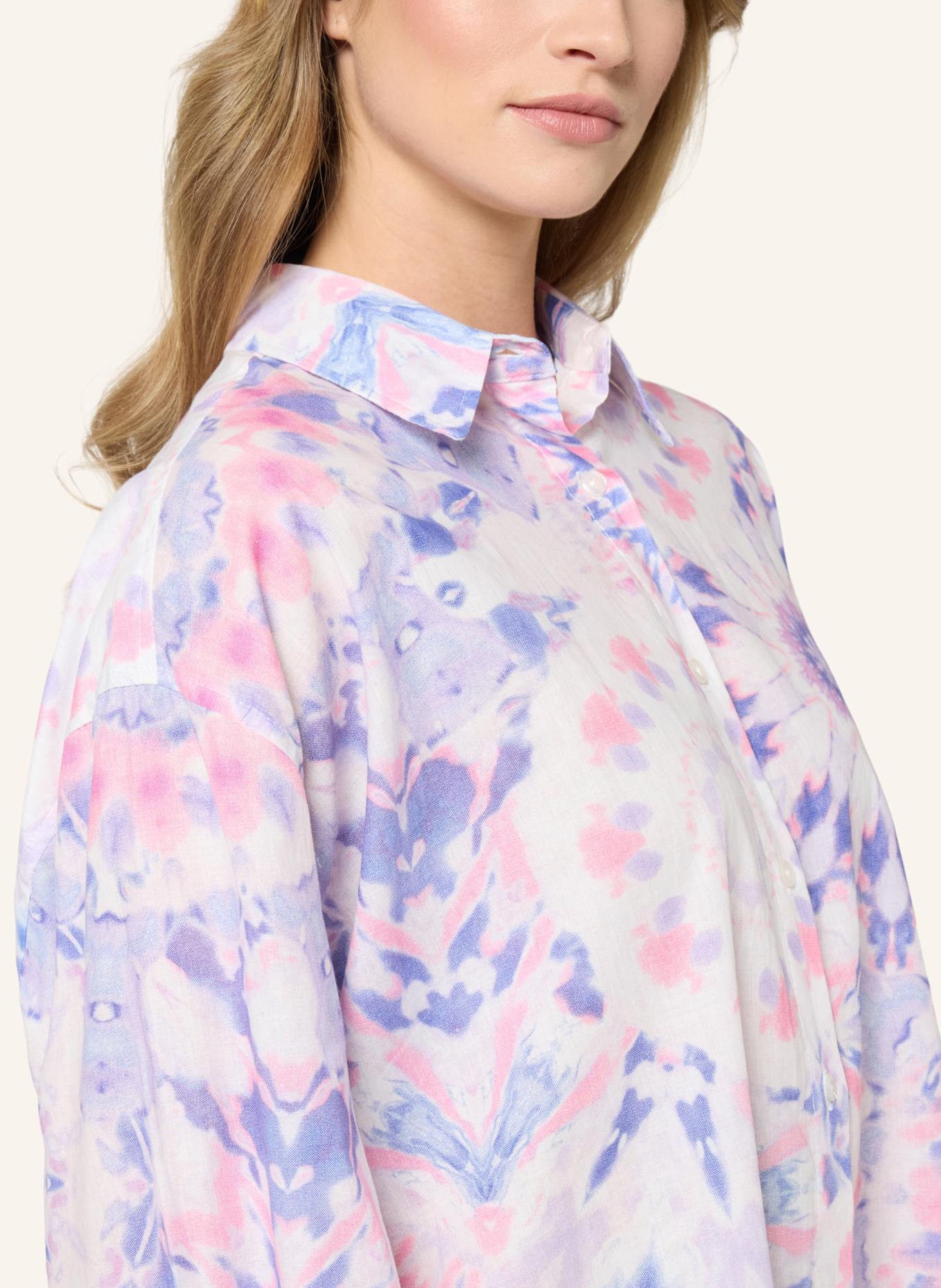 Bellasor Bluse FLORINA: WEISS/ ROSA/ HELLBLAU/ LILA
