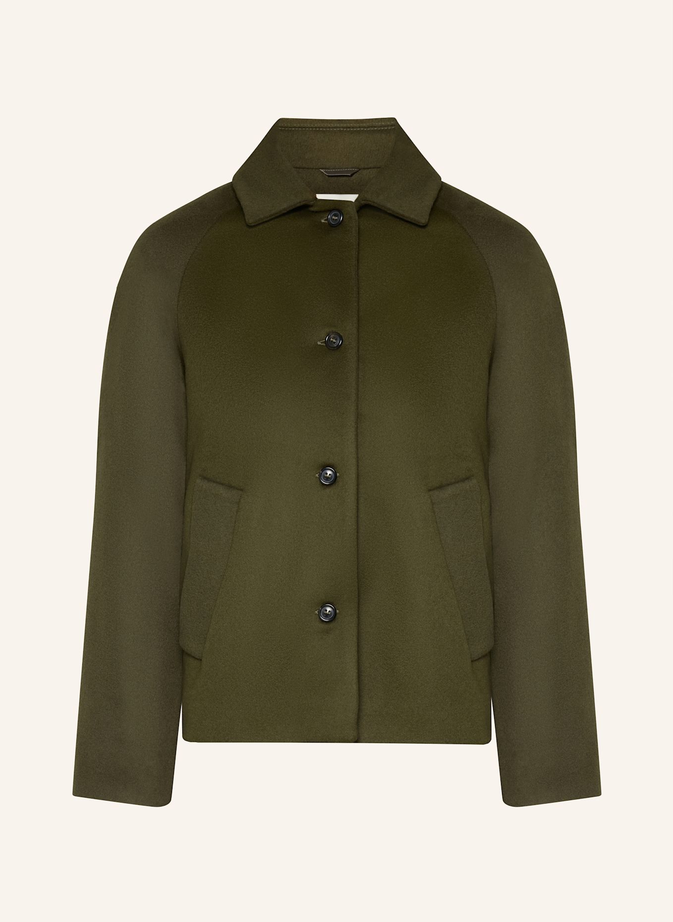 Bellasor Kastenjacke MALA with Cashmere: OLIV