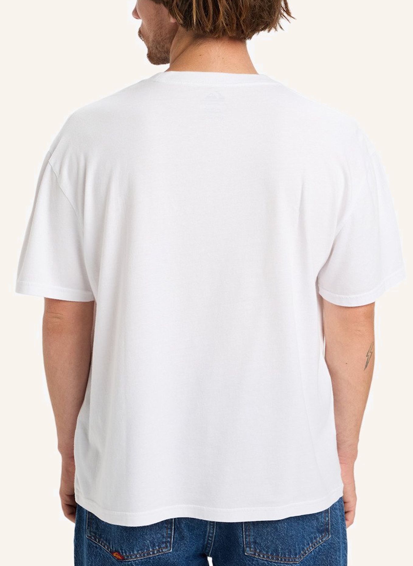QUIKSILVER T-Shirt SALT WATER POCKET: WEISS