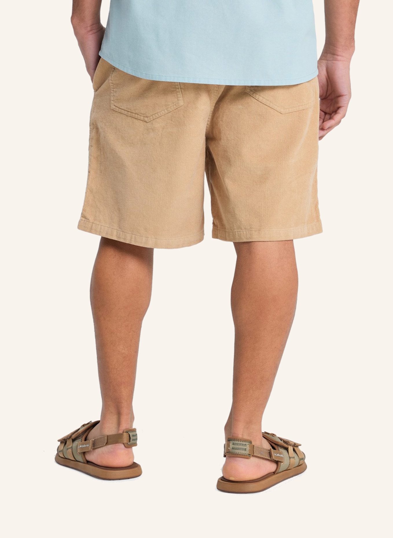 QUIKSILVER Quiksilver Quiksilver Cordshorts Taxer 18" Khaki: BEIGE