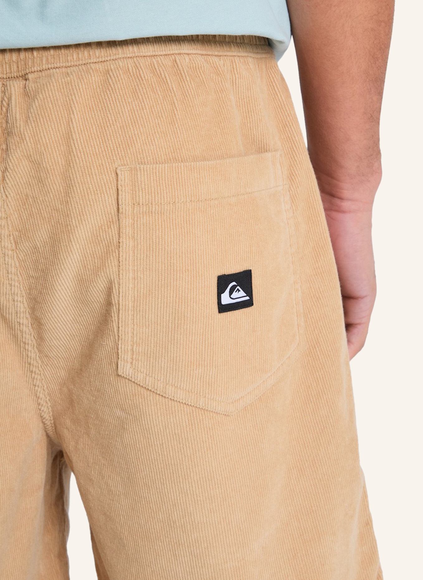 QUIKSILVER Quiksilver Quiksilver Cordshorts Taxer 18" Khaki: BEIGE