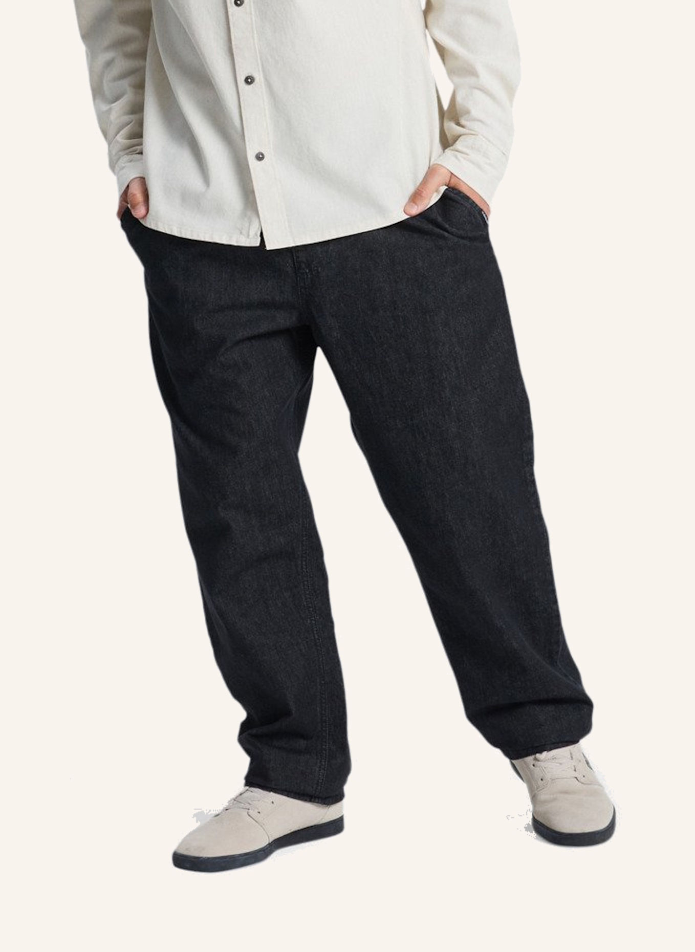QUIKSILVER Jeans TAXER REGULAR: SCHWARZ