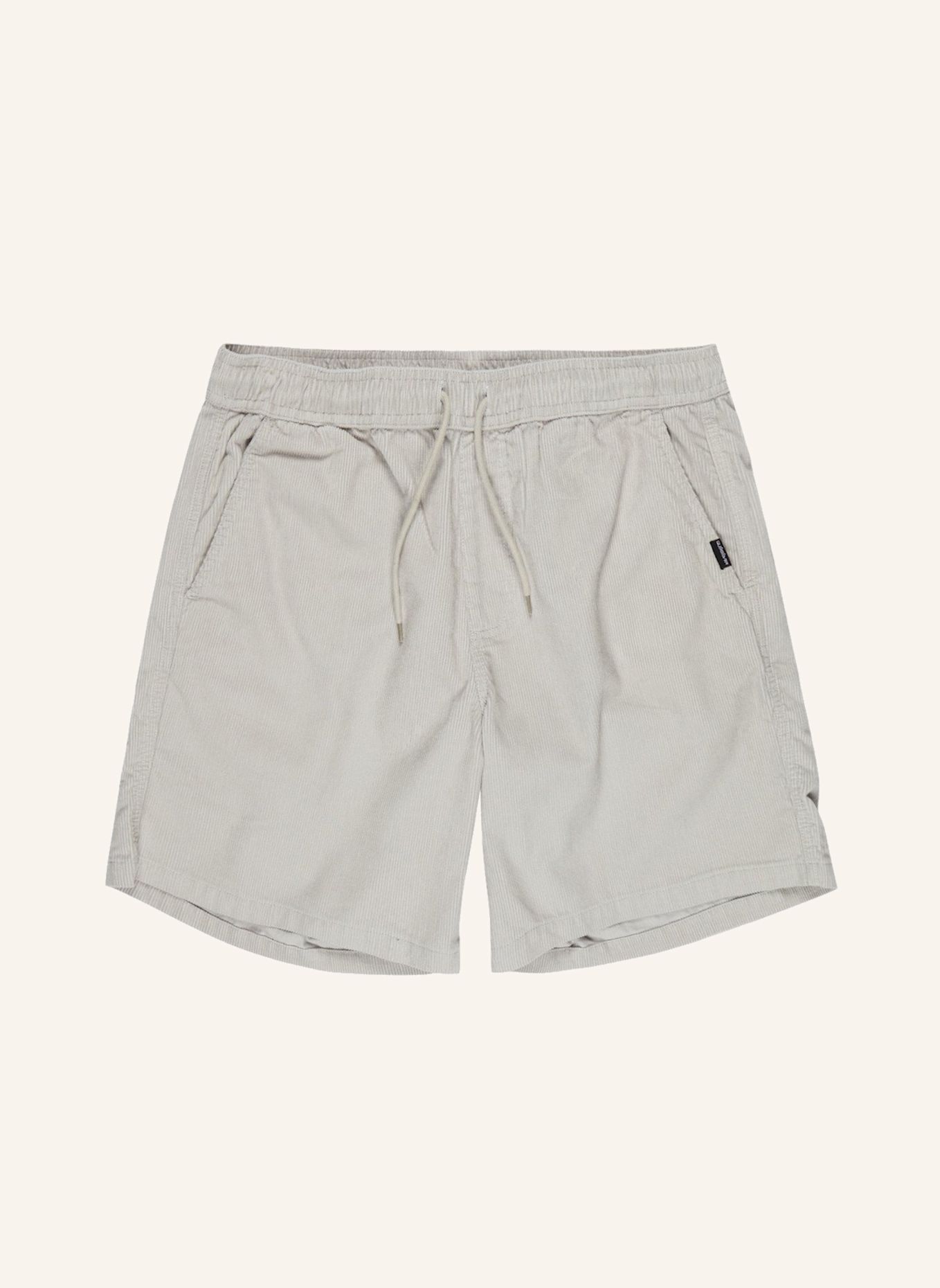 QUIKSILVER Cordshorts TAXER 18": GRAU