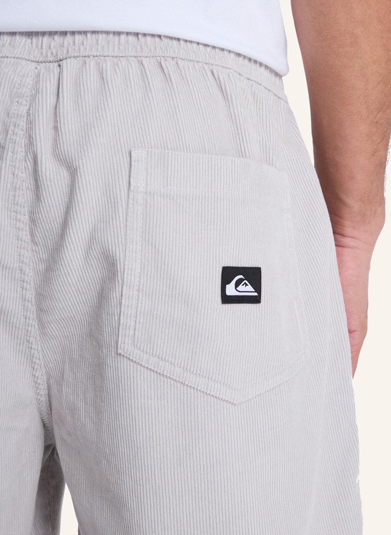 QUIKSILVER Cordshorts TAXER 18": GRAU