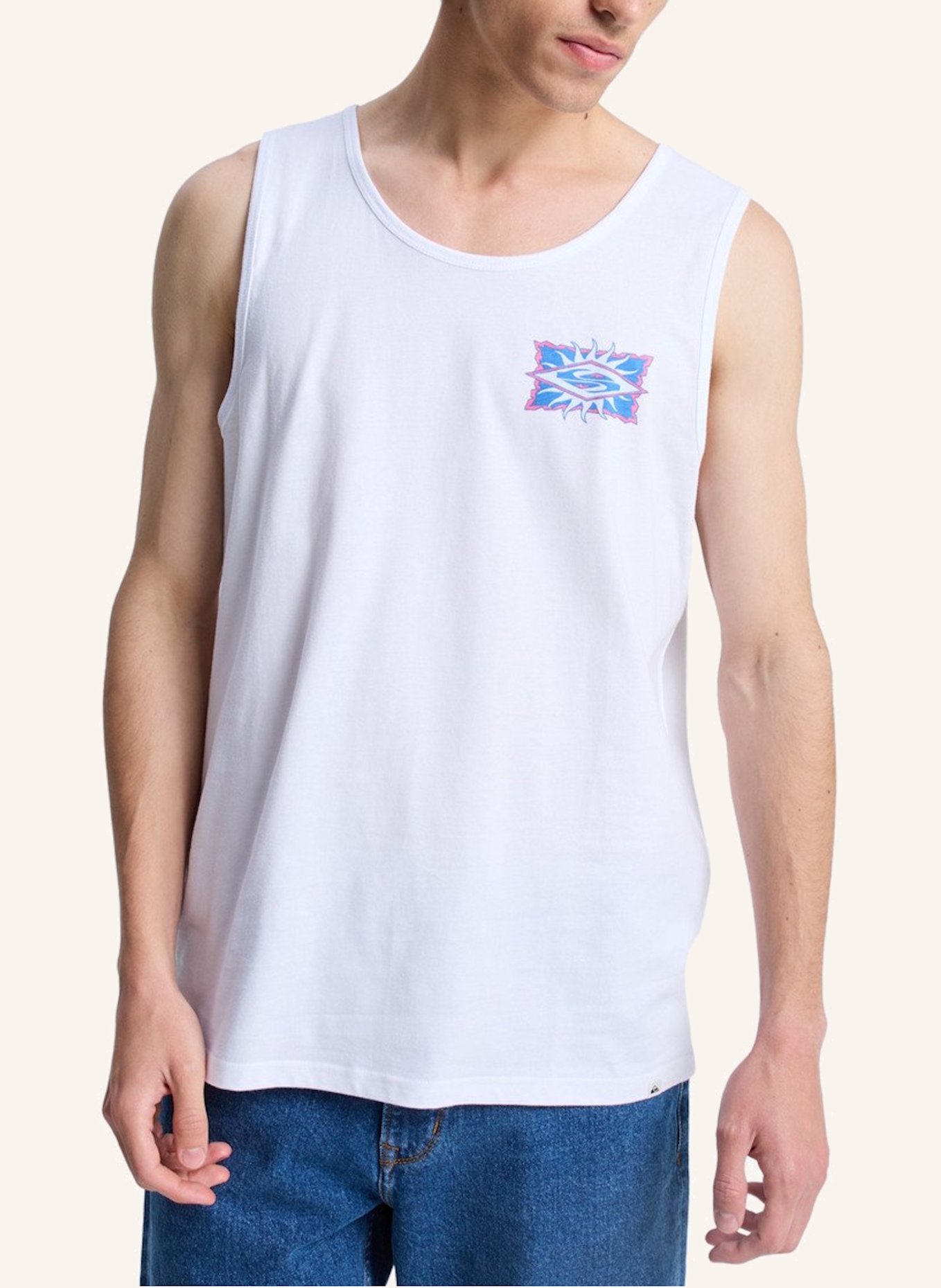QUIKSILVER Tanktop EV STARFISH STAMP: WEISS