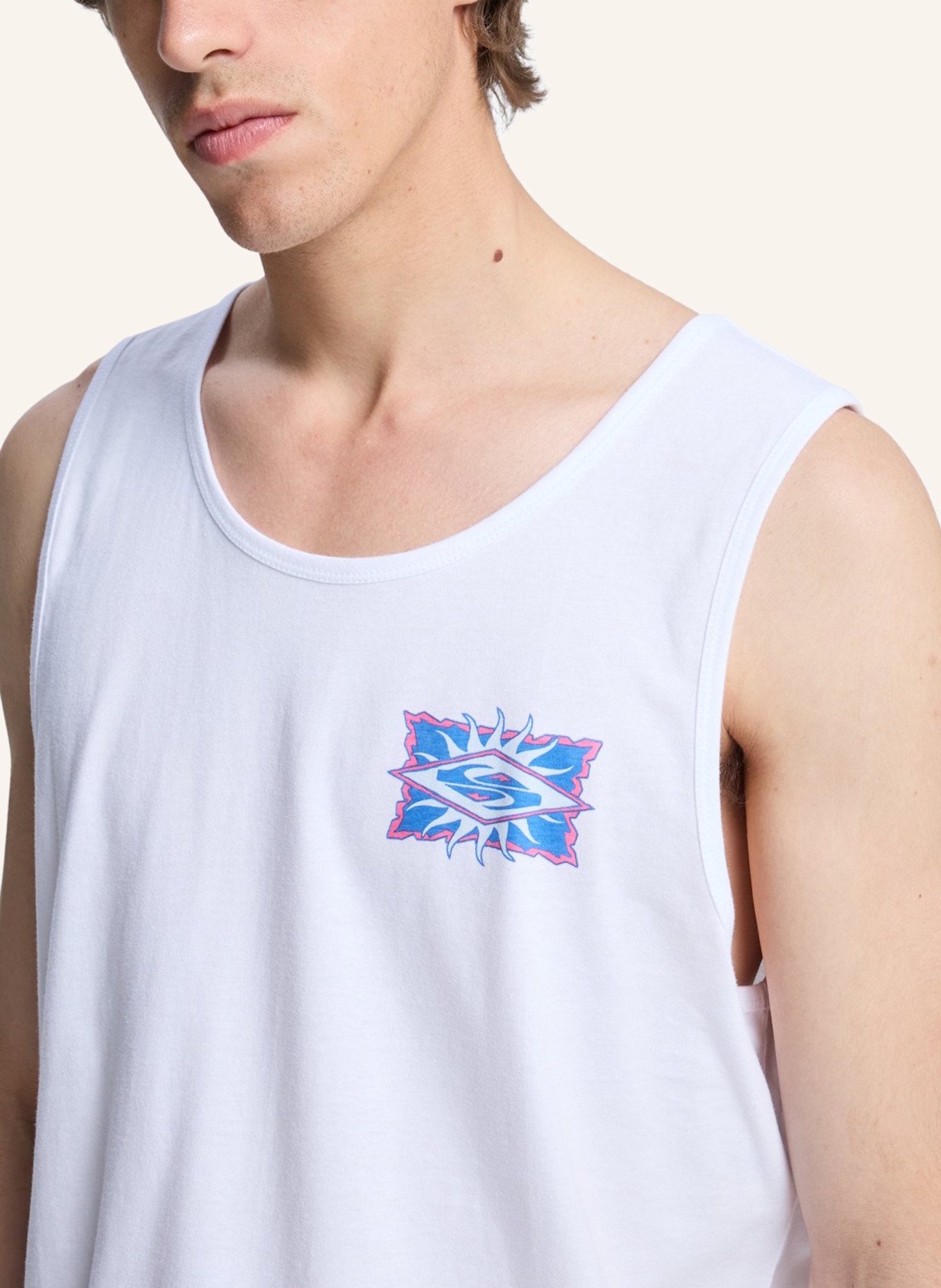 QUIKSILVER Tanktop EV STARFISH STAMP: WEISS