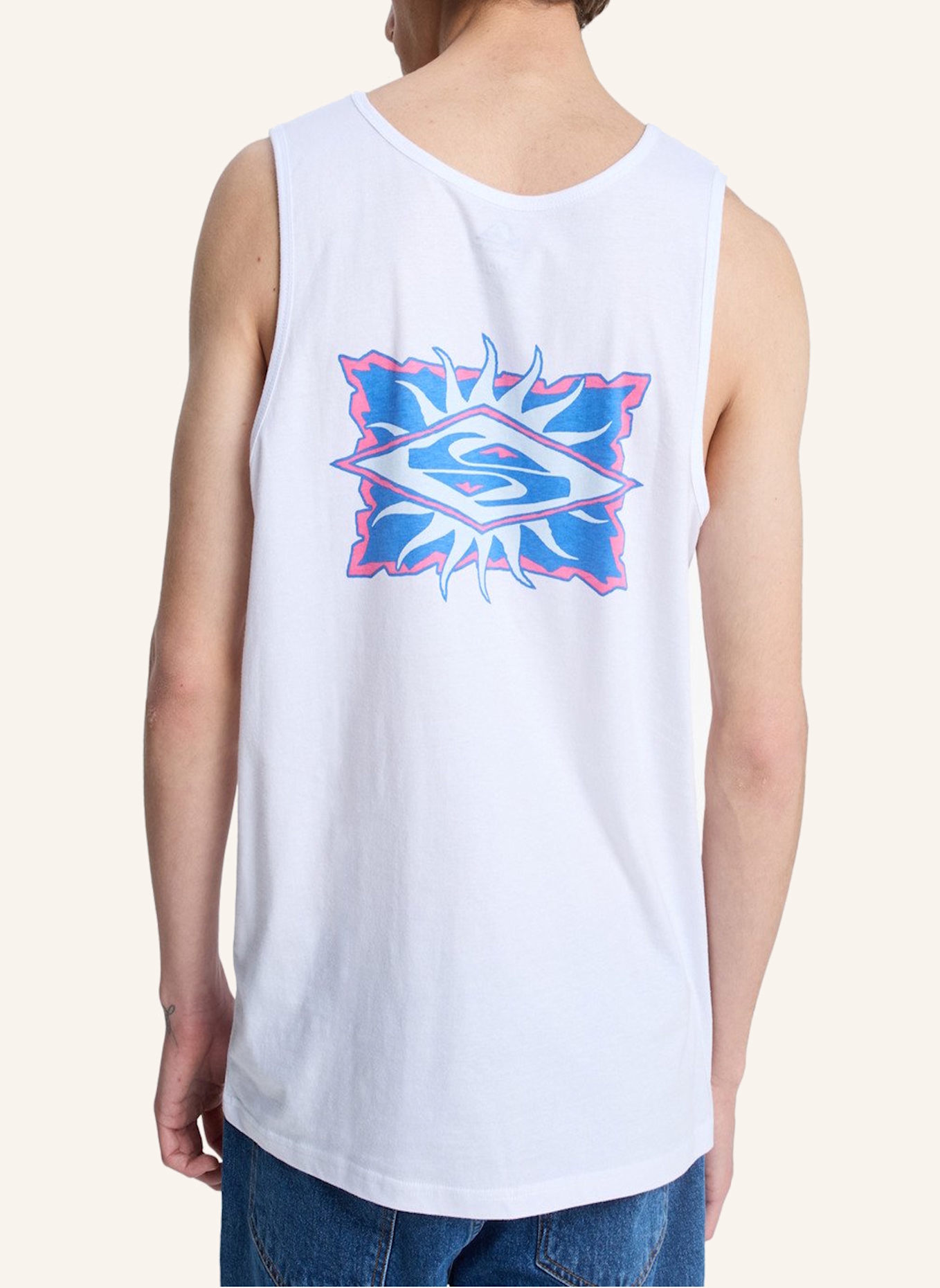 QUIKSILVER Tanktop EV STARFISH STAMP: WEISS