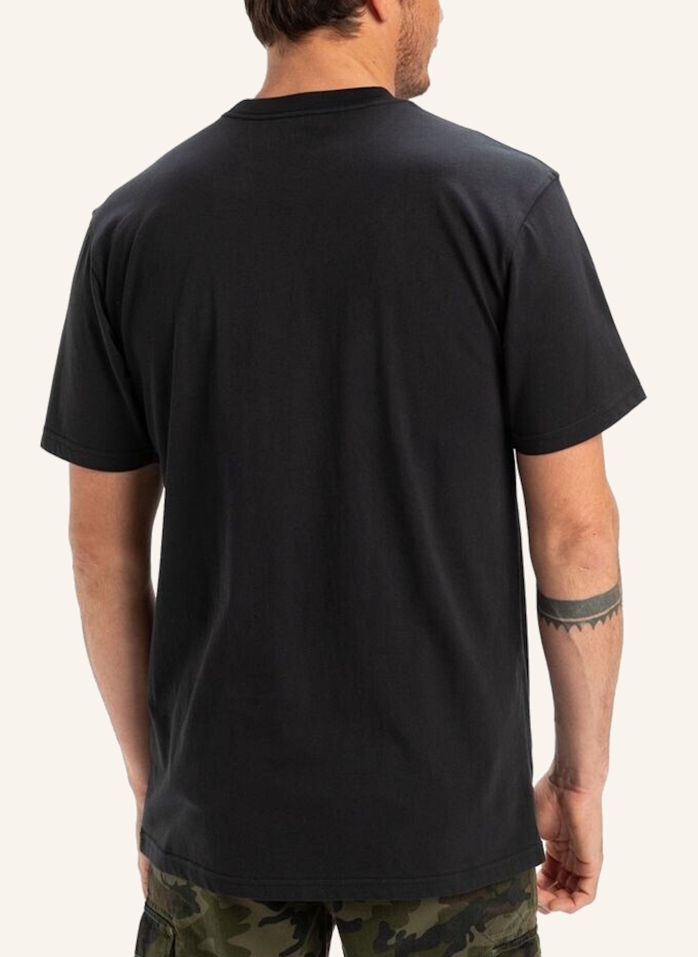 QUIKSILVER T-Shirt EV MINI LOGO: SCHWARZ