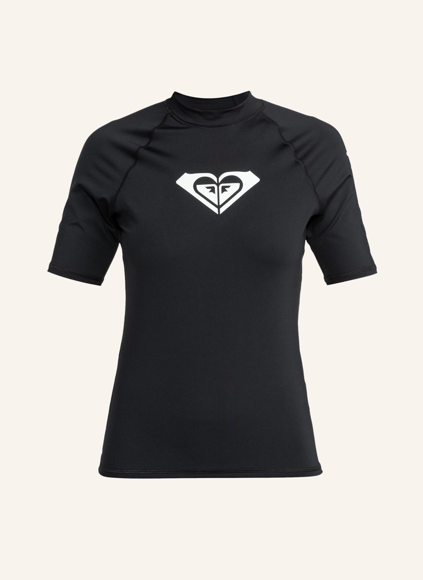 ROXY Rashguard WHOLE HEARTED: SCHWARZ