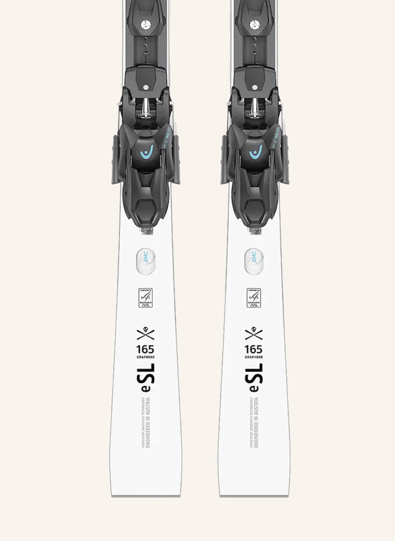 HEAD Skiset WCR E-SL REBEL FIS: WEISS