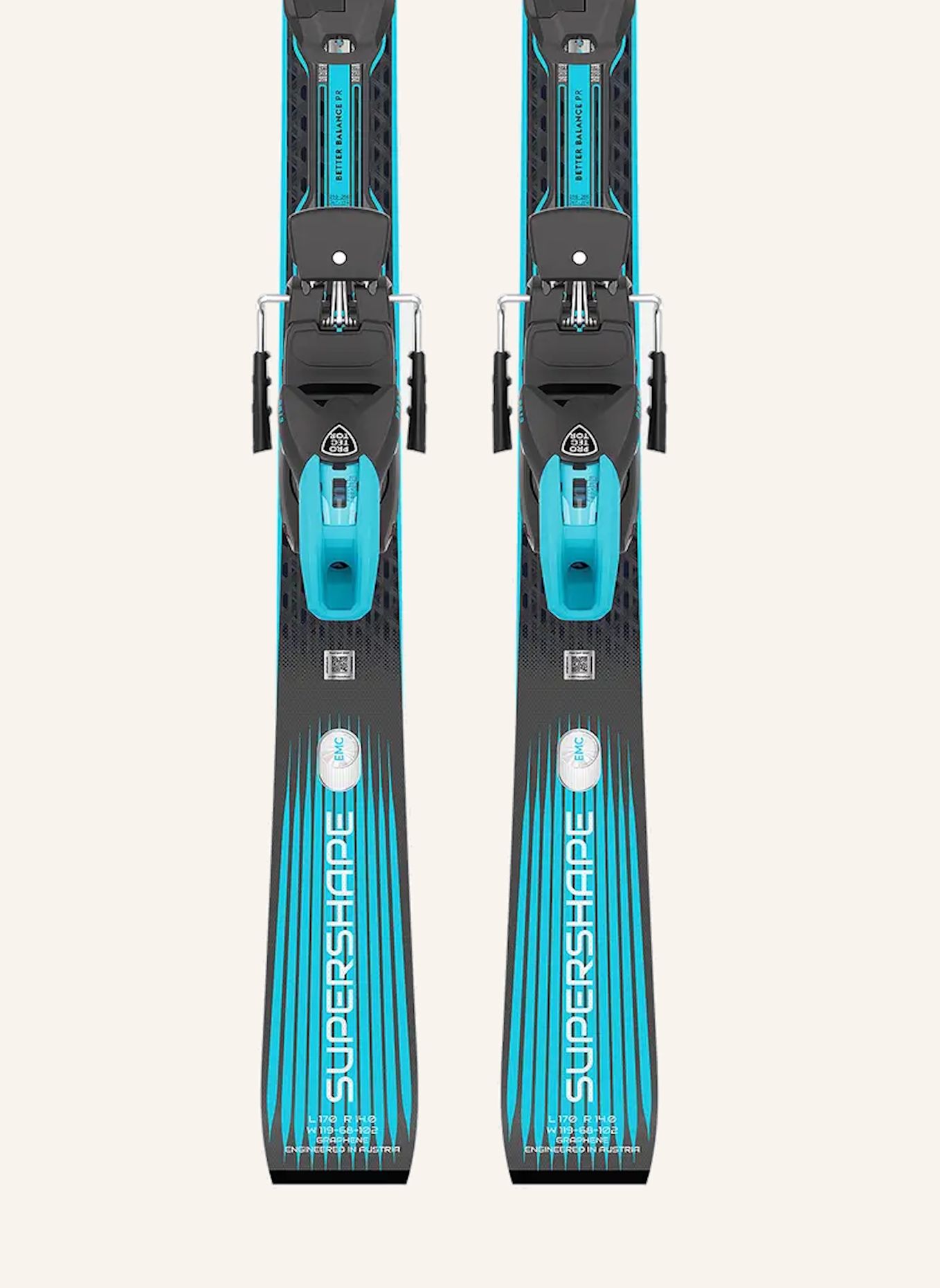 HEAD Skiset SUPERSHAPE E-SPEED: BLAU