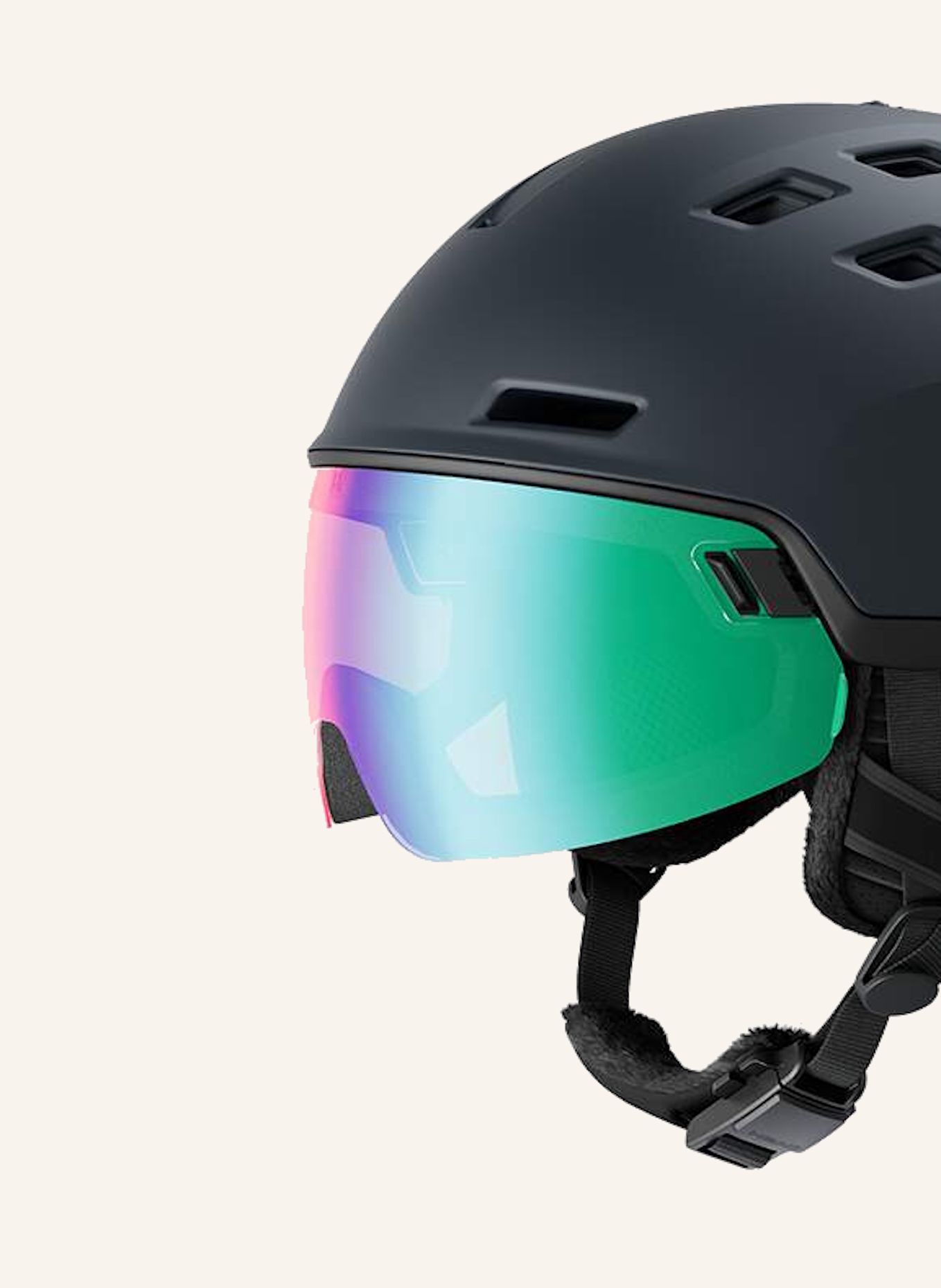 HEAD WintersporthelmRADAR PHOTO SKIHELM: SCHWARZ