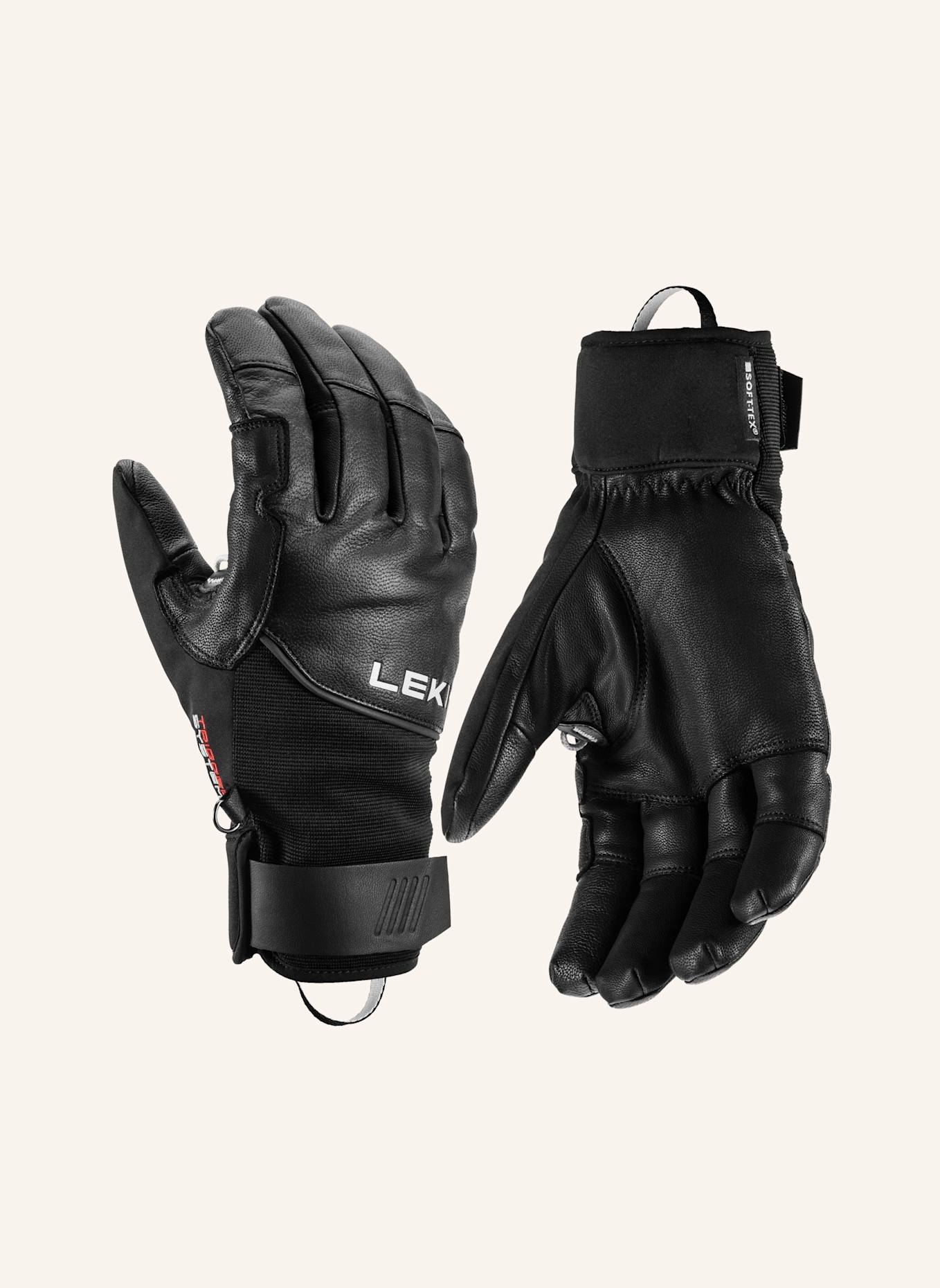 LEKI Handschuhe PEGAS LITE 3D: SCHWARZ