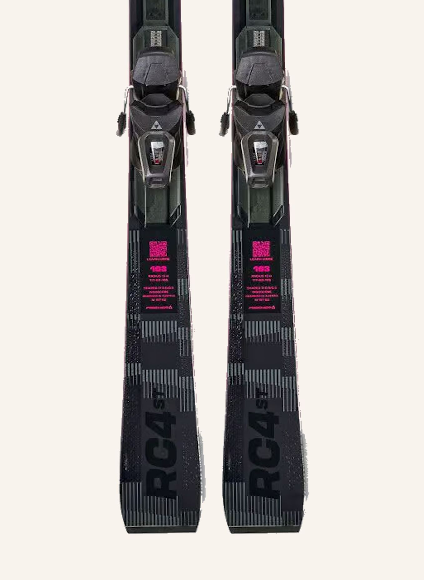 FISCHER Skiset RC4 ST: SCHWARZ