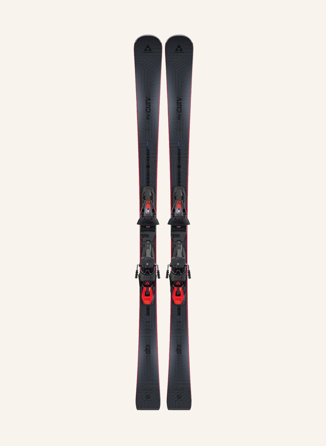 FISCHER Skiset THE CURV NOIZE DTX: SCHWARZ