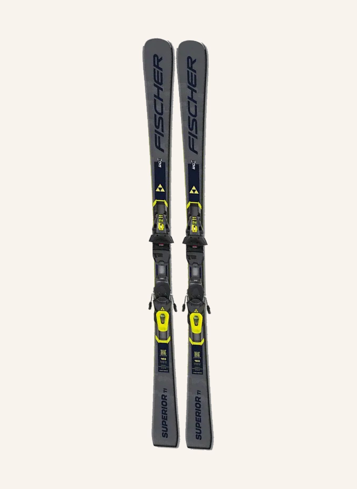 FISCHER Skiset RC4 SUPERIOR TI: SCHWARZ