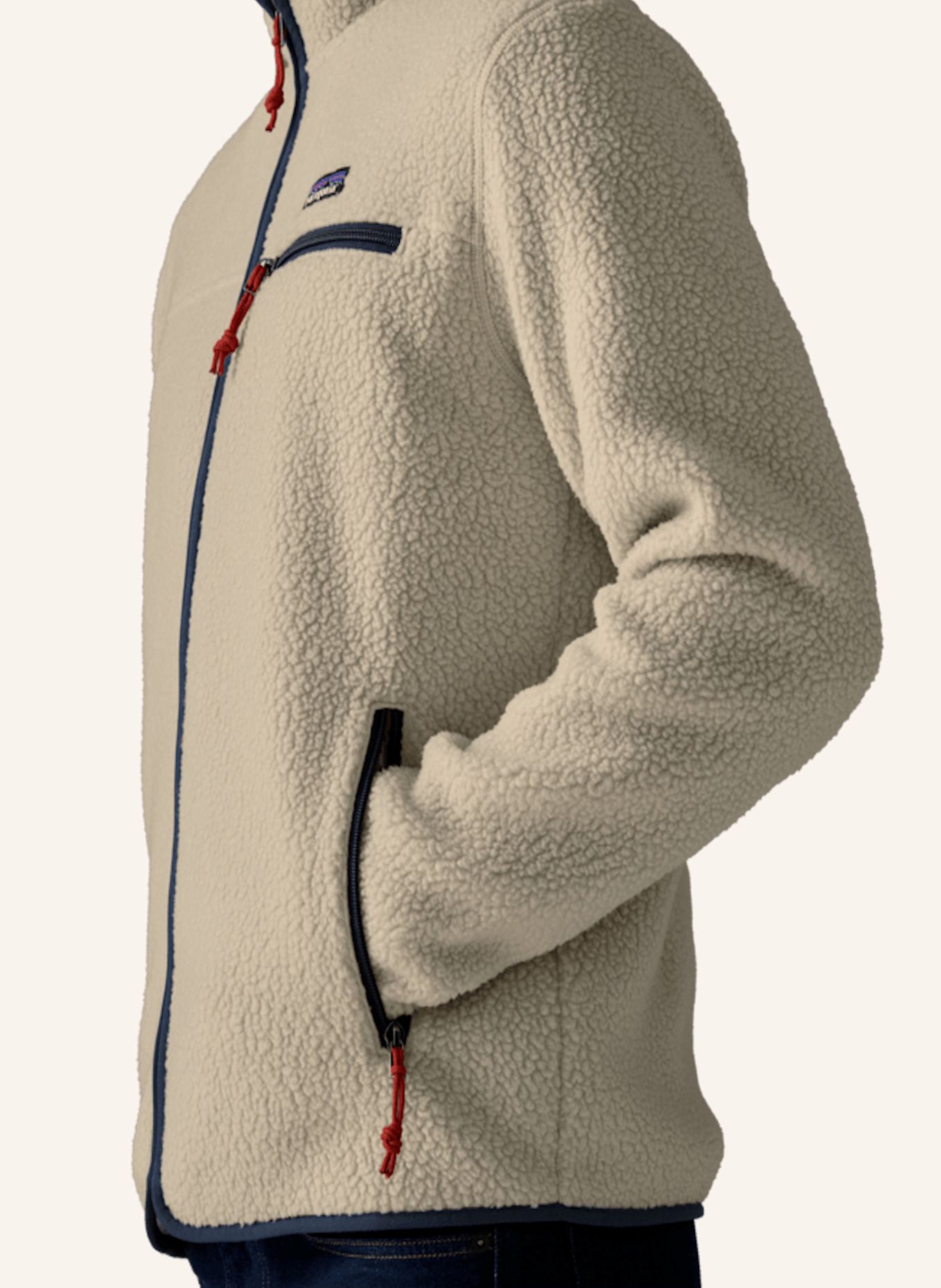 patagonia Fleecejacke RETRO PILE: BEIGE