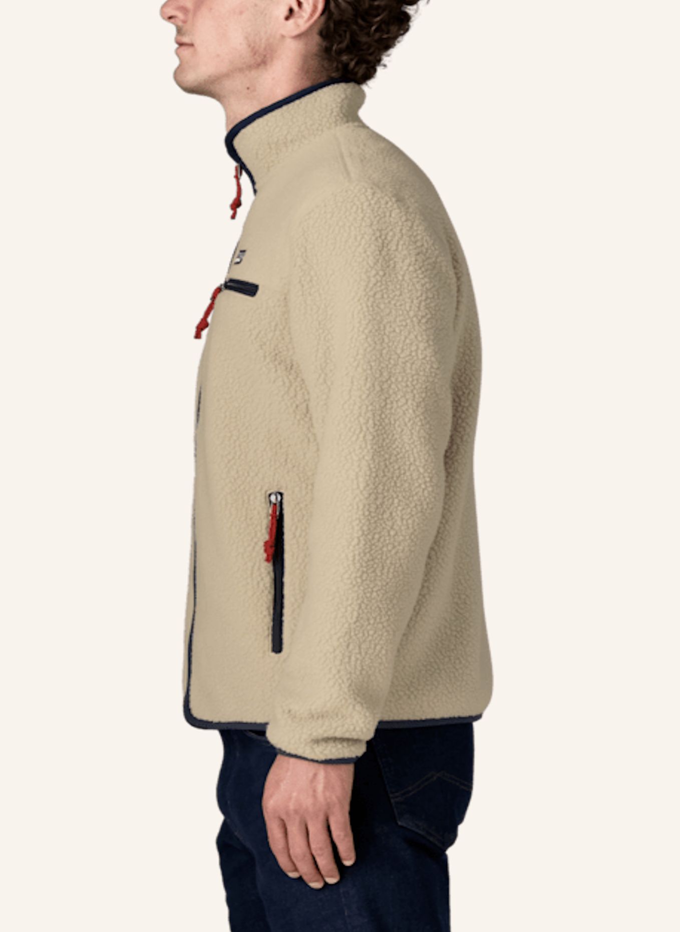 patagonia Fleecejacke RETRO PILE: BEIGE