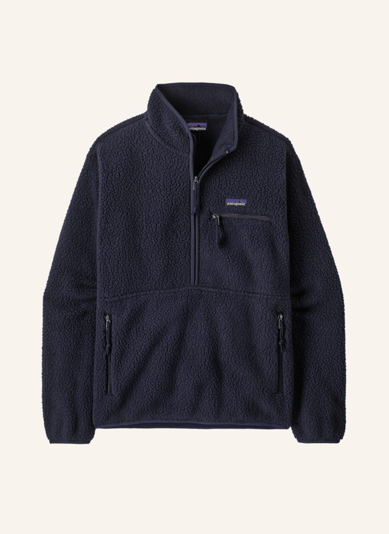 patagonia Fleece RETRO PILE: BLAU