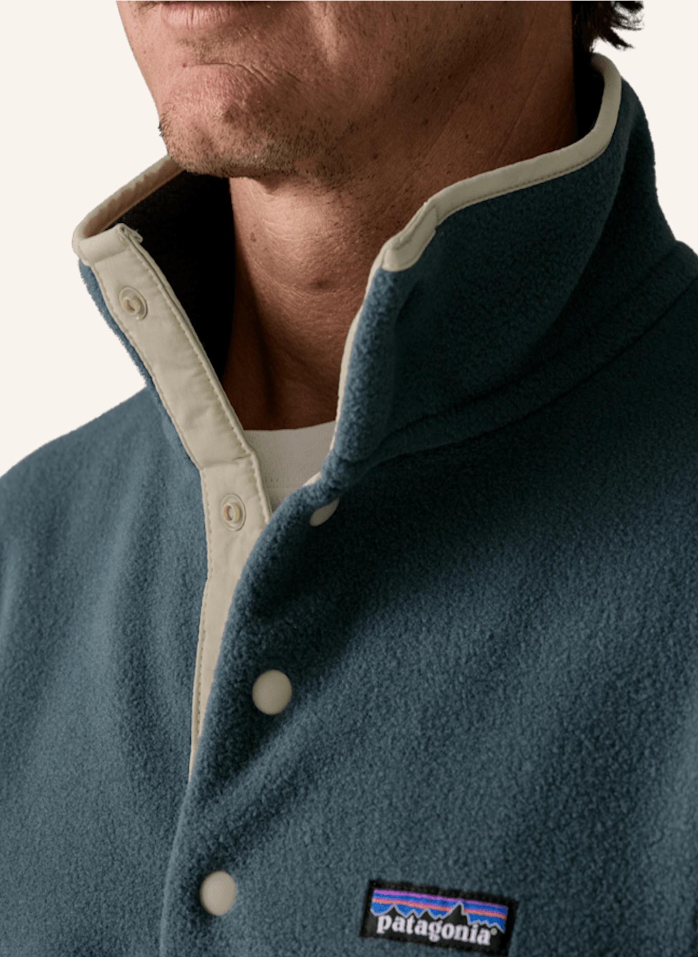 patagonia Fleece LW SYNCH SNAP-T P/O: BLAU
