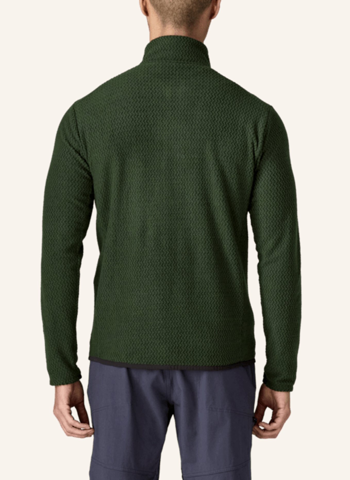 patagonia Fleecejacke R1® AIR: GRÜN