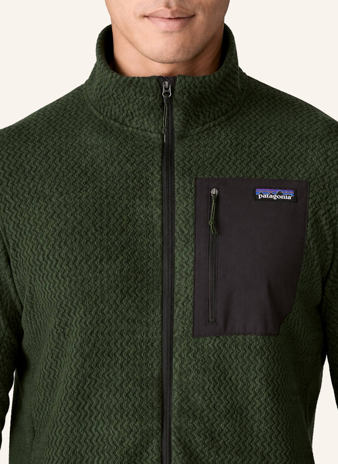 patagonia Fleecejacke R1® AIR: GRÜN