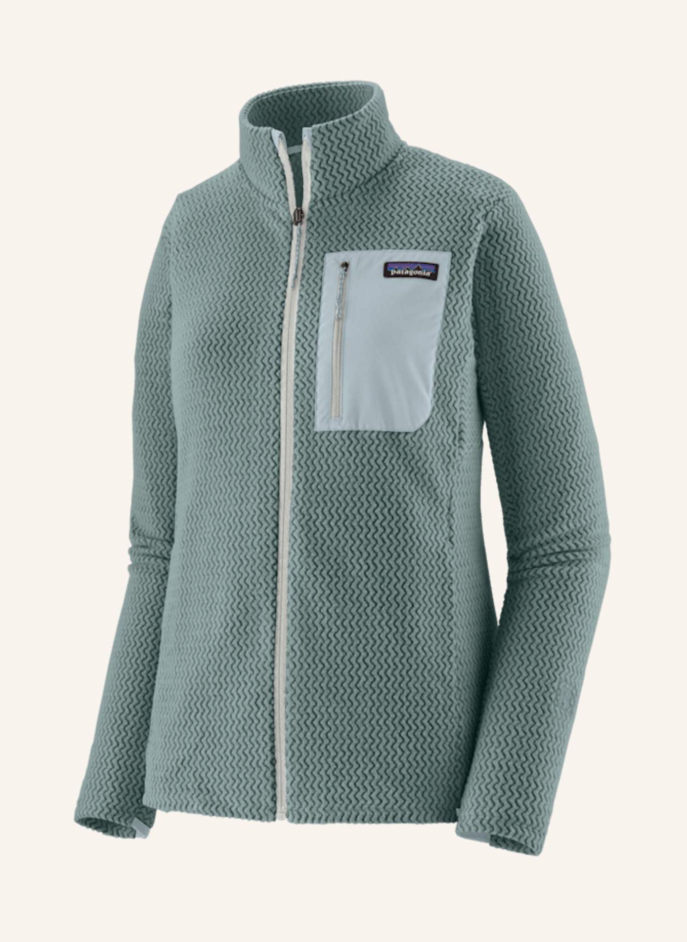patagonia Fleecejacke R1® Air: BLAU