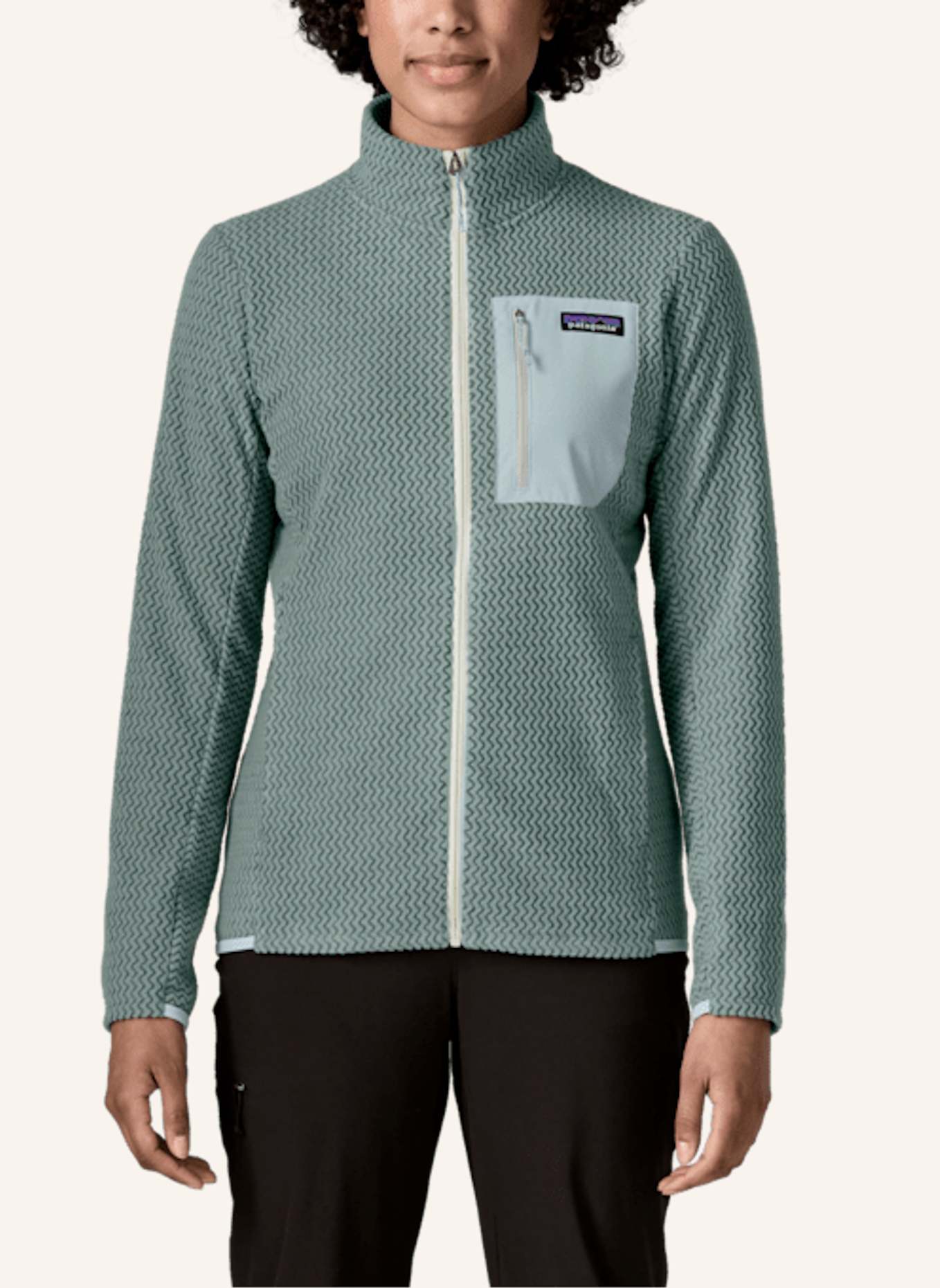 patagonia Fleecejacke R1® Air: BLAU