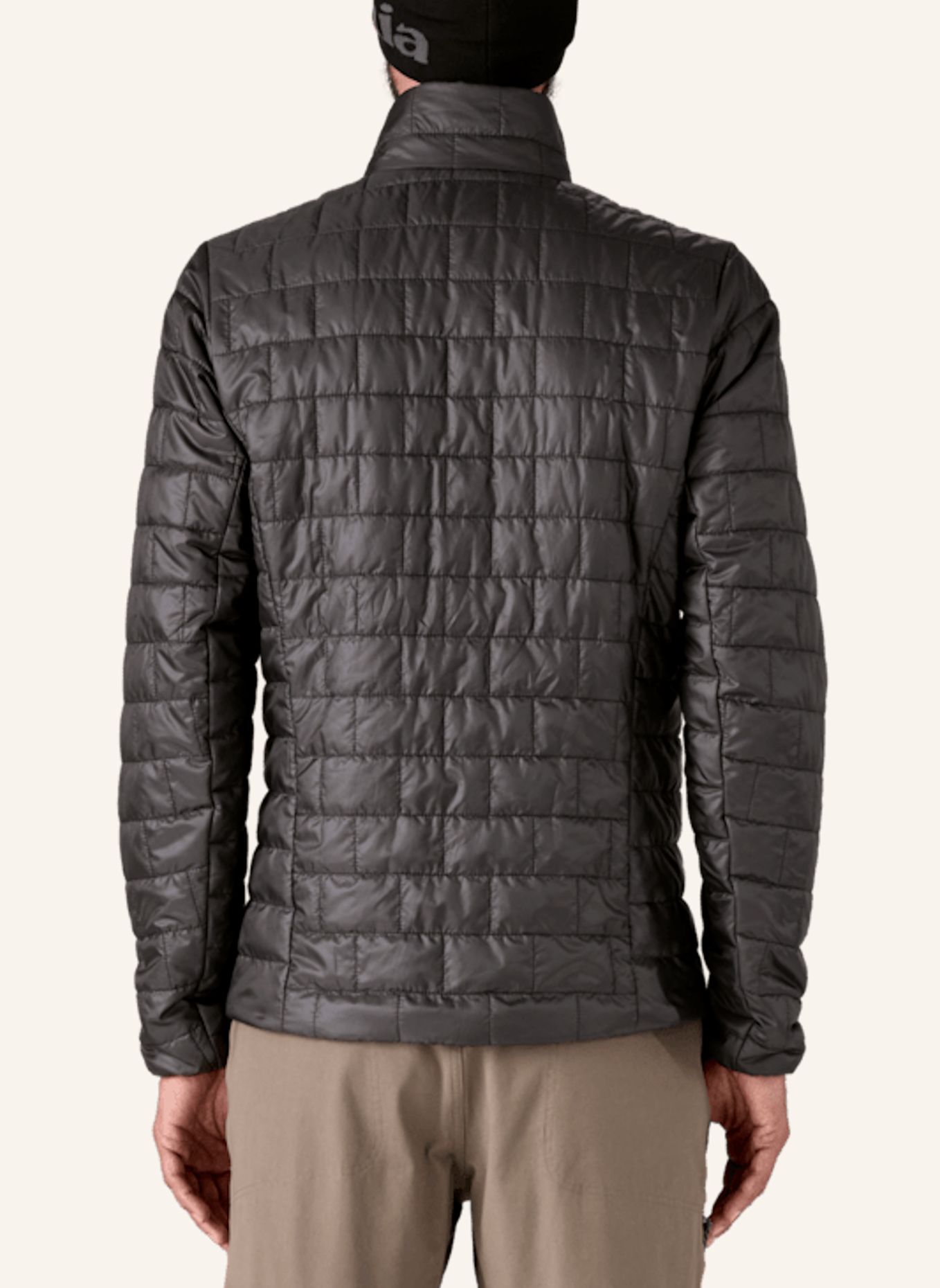 patagonia Leichte Jacke NANO PUFF: SCHWARZ
