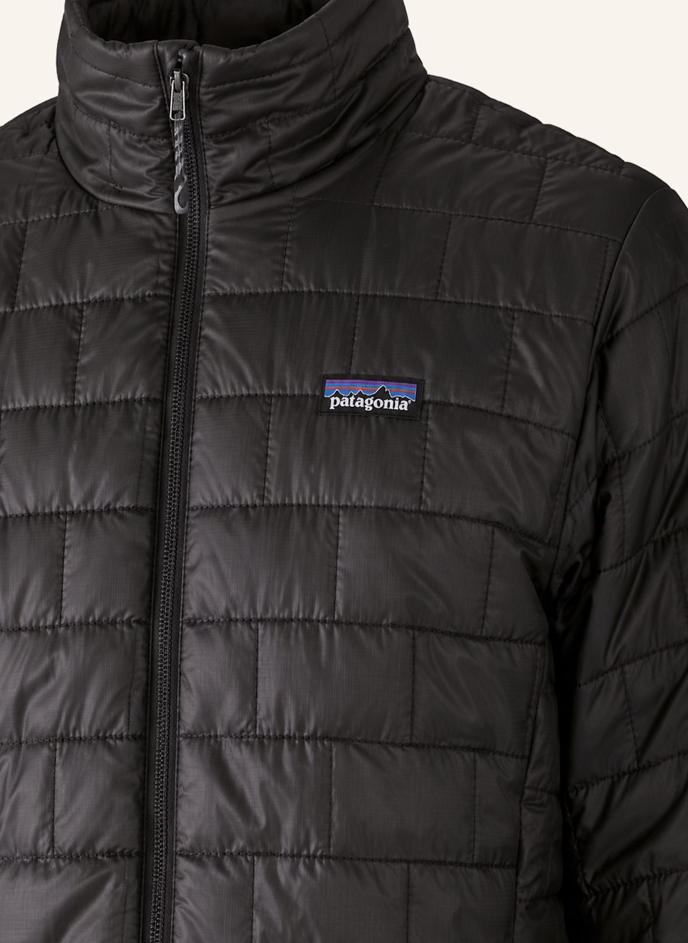 patagonia Leichte Jacke NANO PUFF: SCHWARZ
