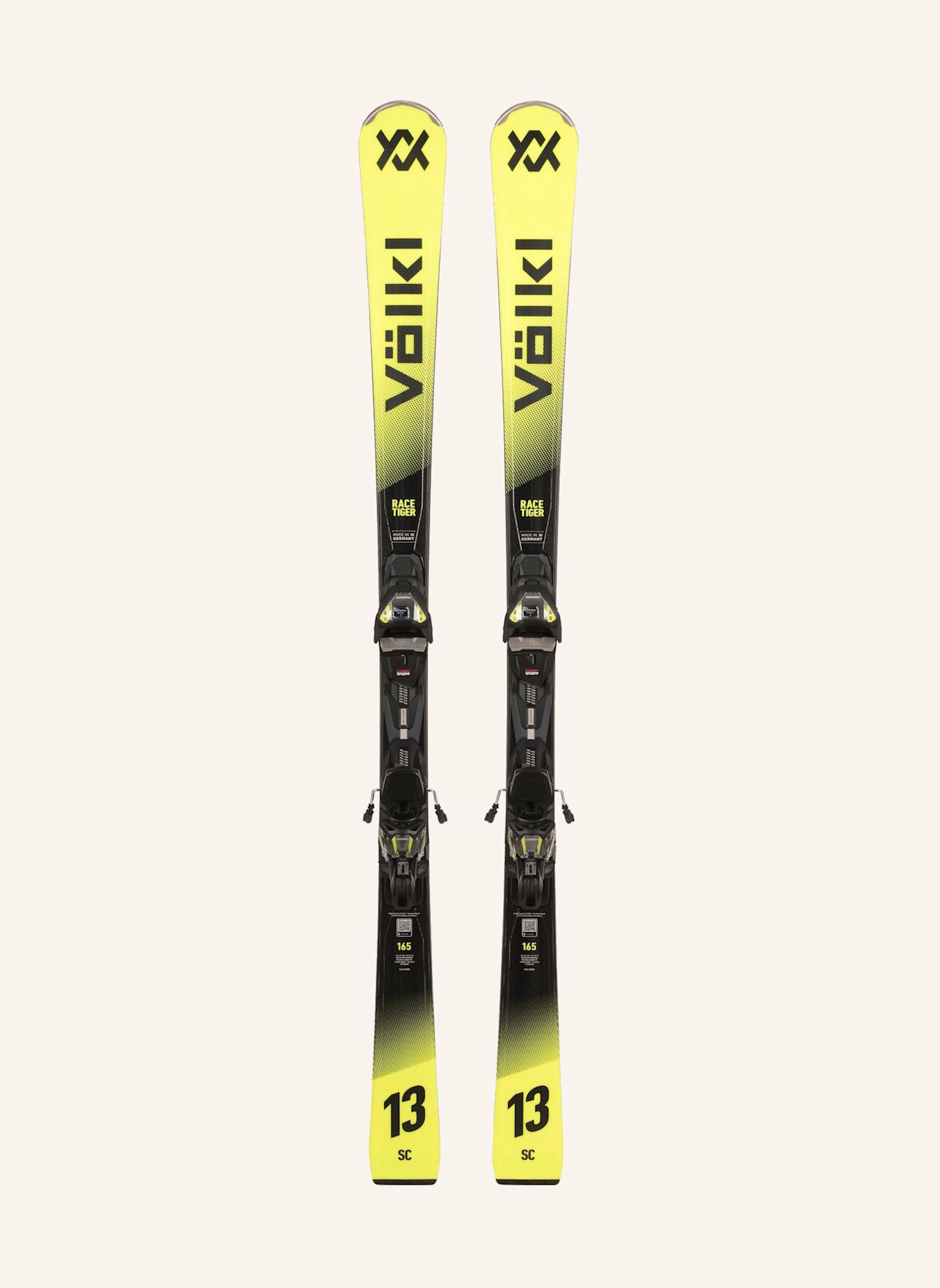 Völkl Skiset RACETIGER SC YELLOW: GELB
