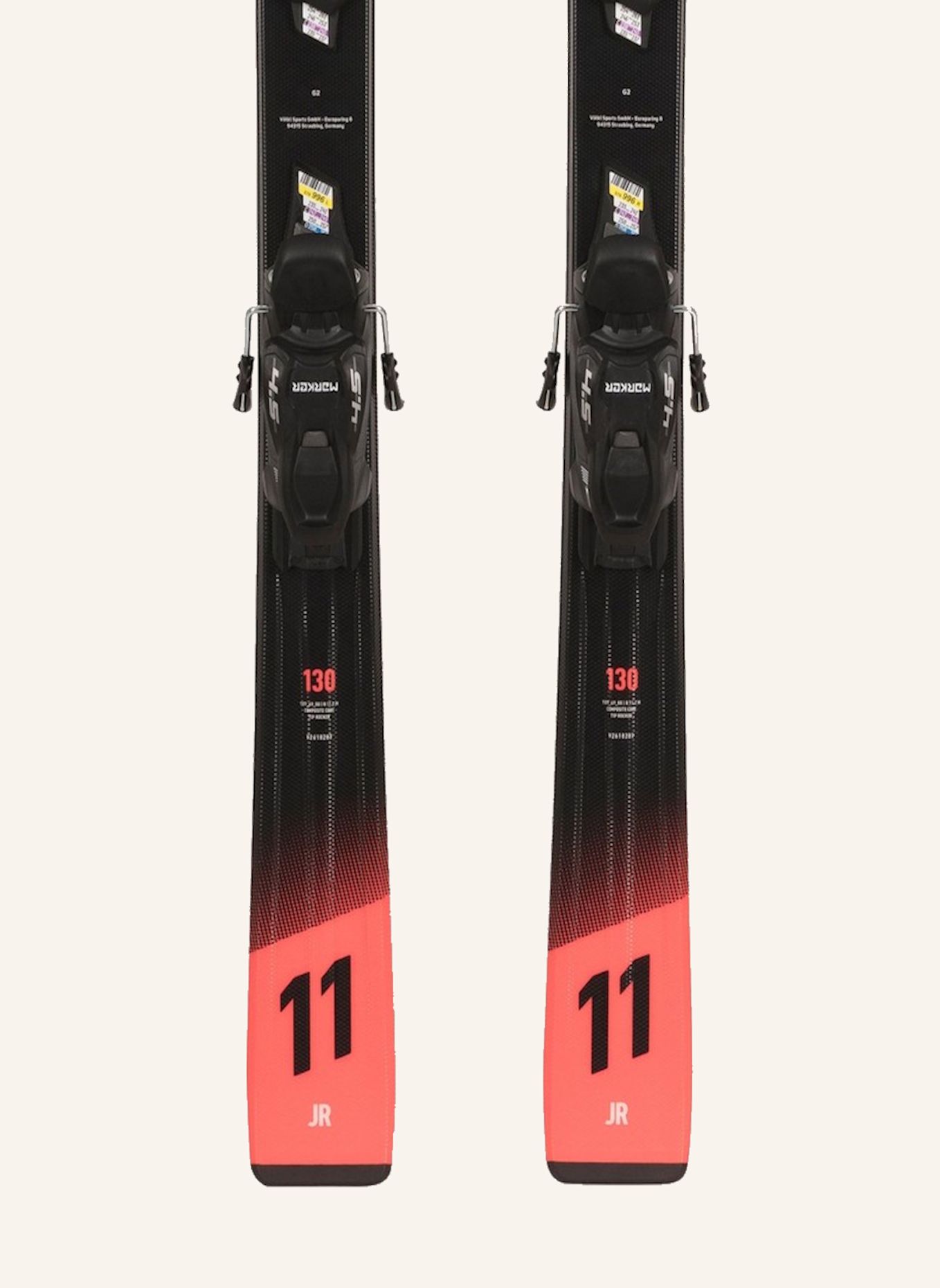 Völkl Skiset RACETIGER RED JUNIOR: ROT